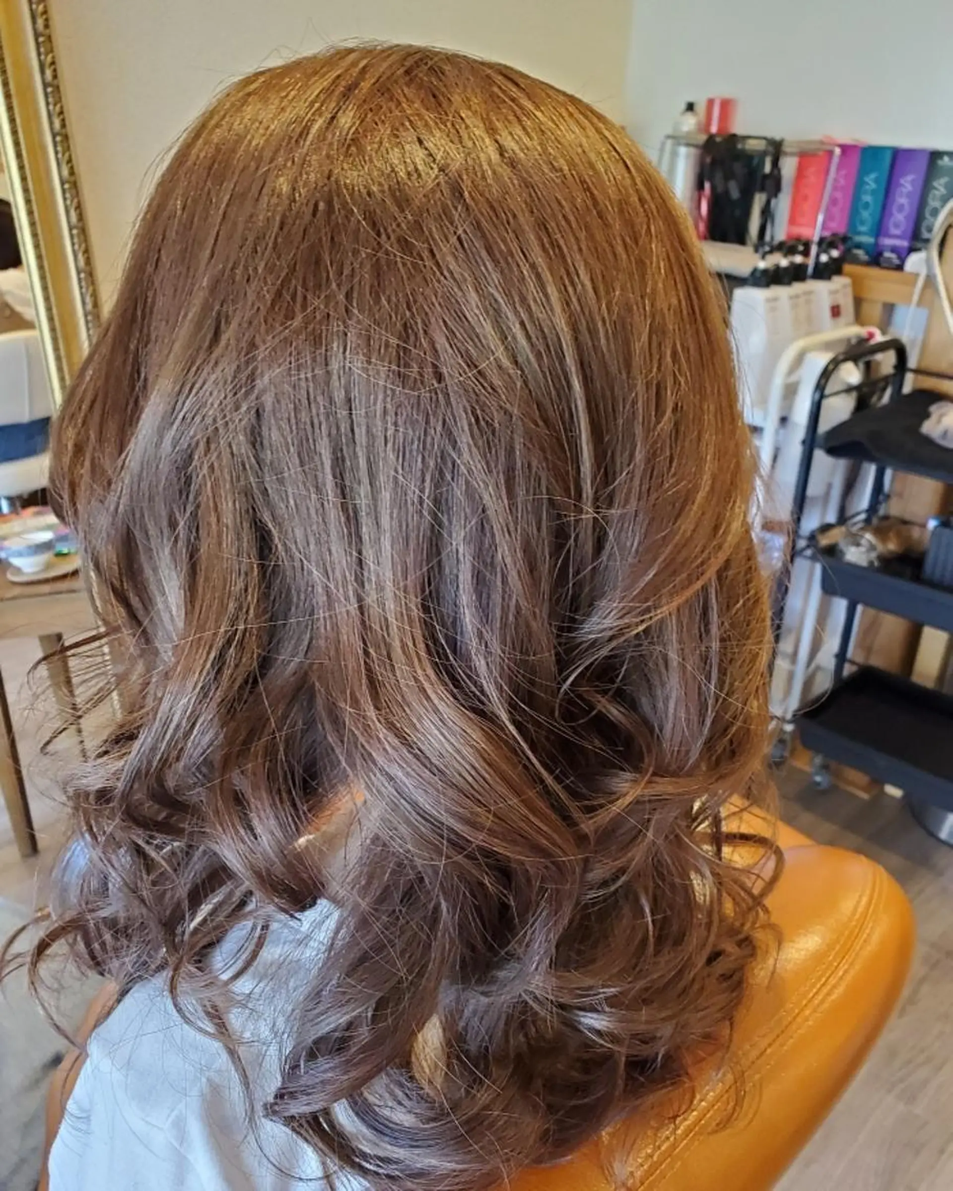 セミロング カラー アディクシーカラー イルミナカラー 外国人風カラー トリートメント カット ヘアカラー トリートメント spa hair  ark 富井直美のヘアスタイル