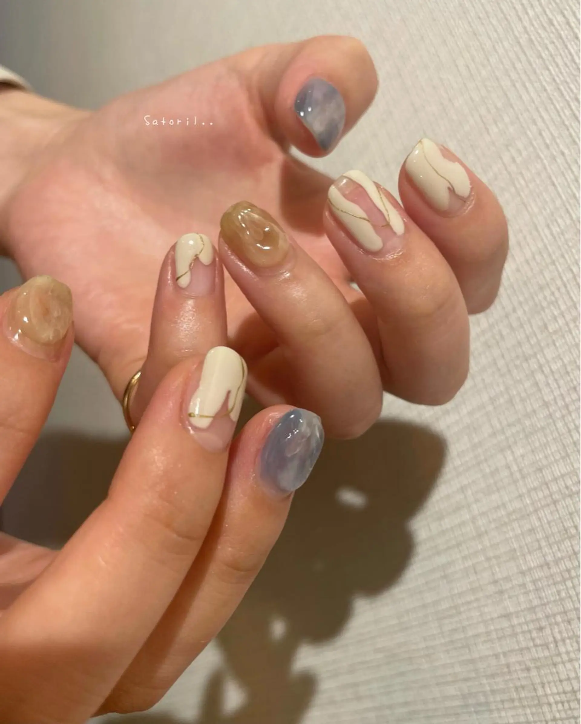 ネイル ぷっくりネイル Satoril..nail room所属・satoril.. nail roomのネイルデザイン