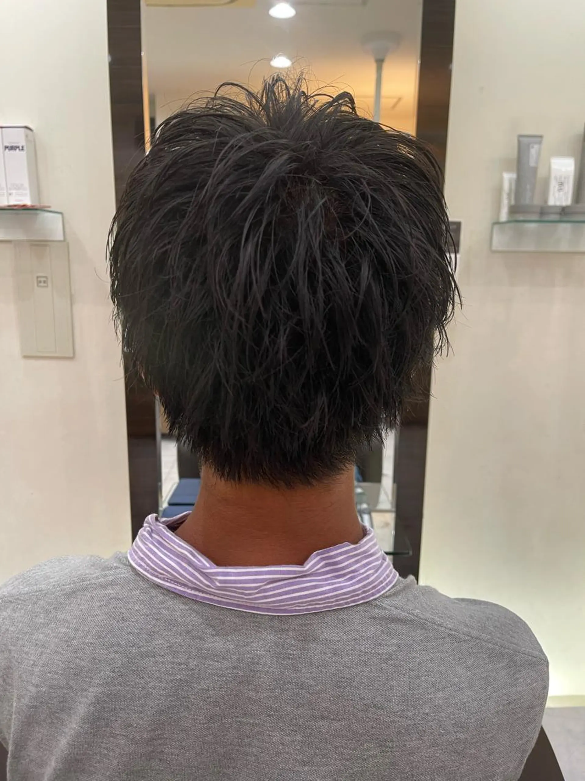 ショート ❄️メンズカット 落合諒❄️のヘアスタイル