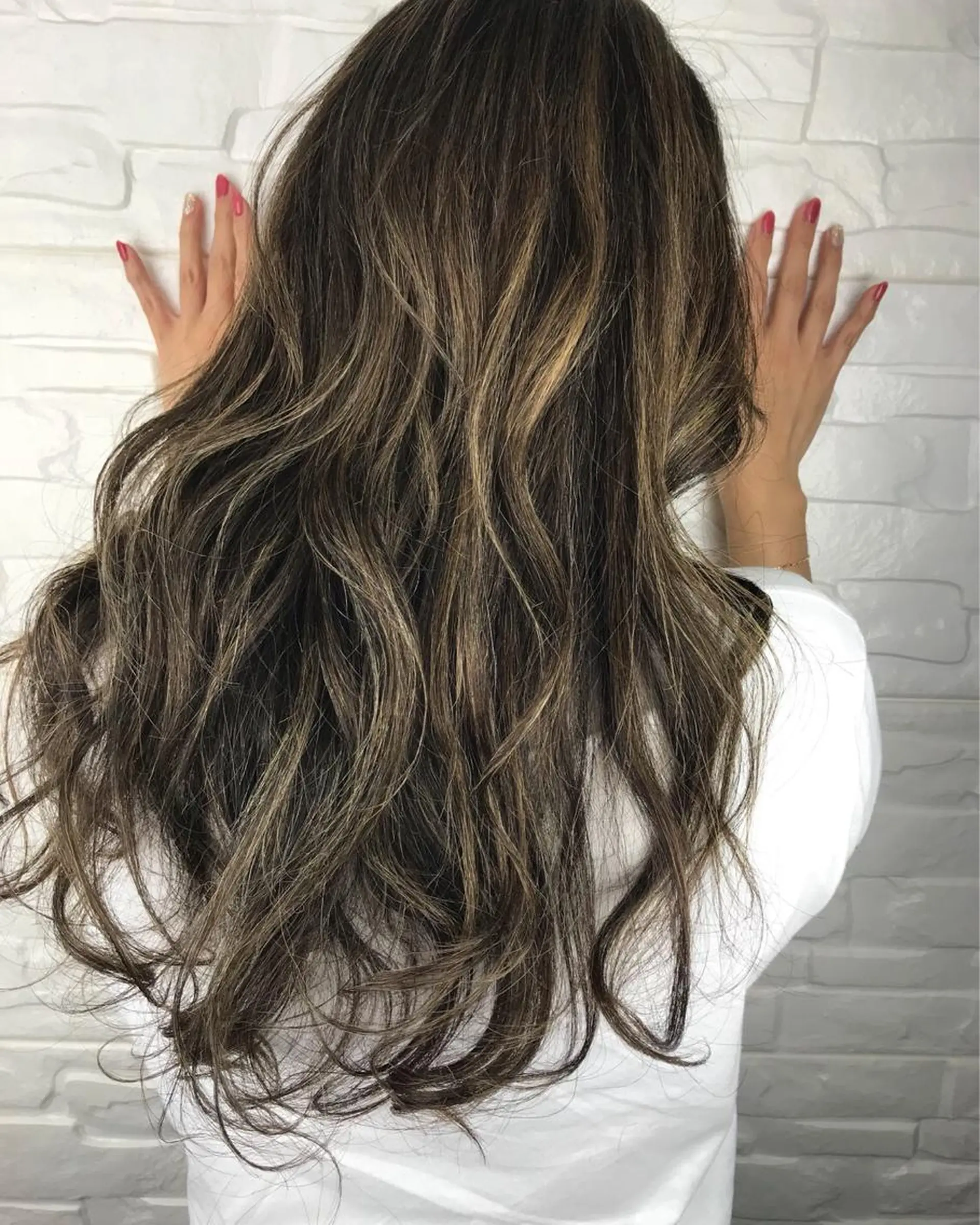 ロング カラー ヘアカラー トリートメント 🎊ルービック 京橋店💛のヘアスタイル