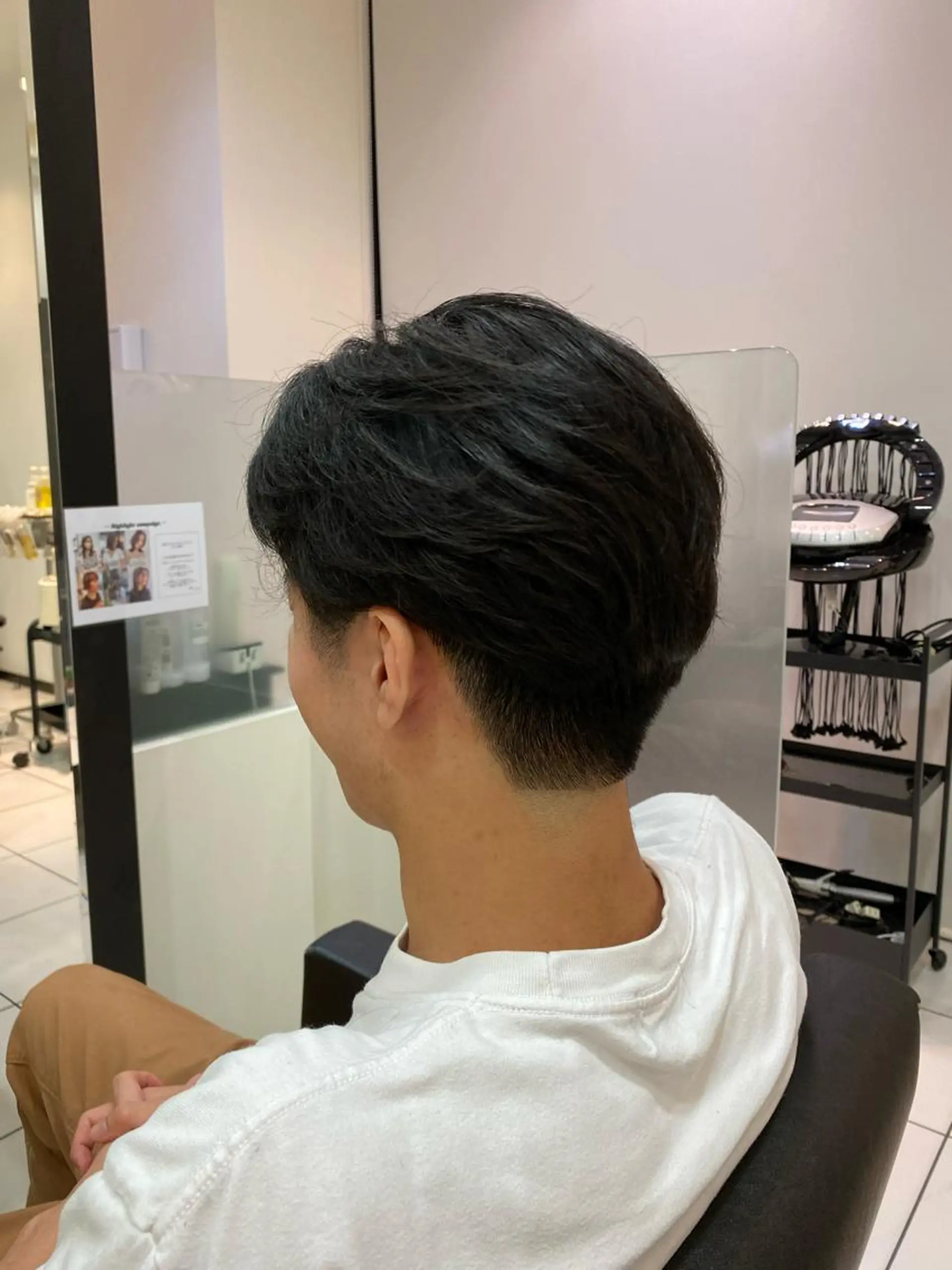 メンズ CHIC 蘭のヘアスタイル