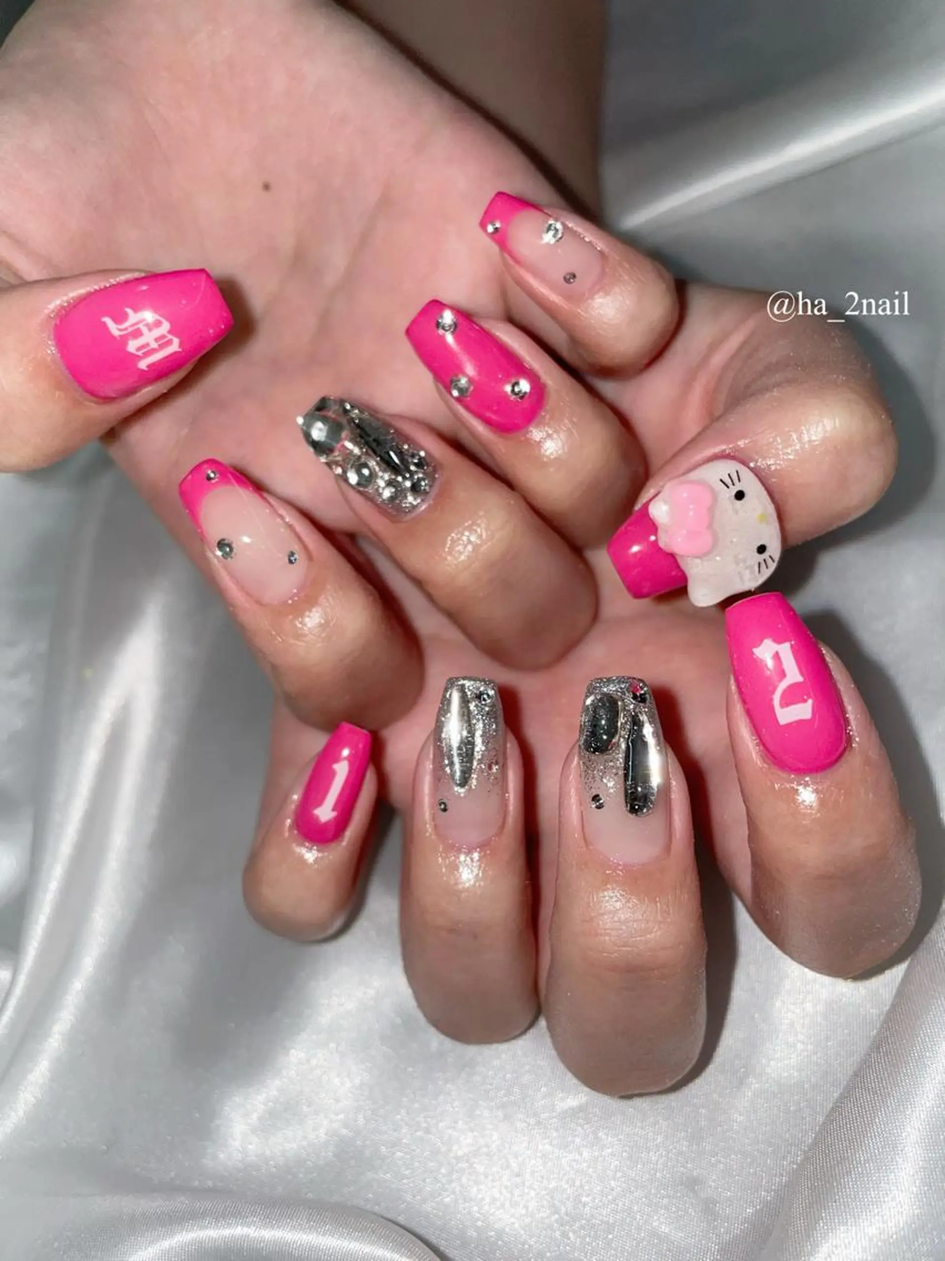 ネイル NAIL and EYELASH ALPHA.所属・ALPHA. 姫繇のネイルデザイン