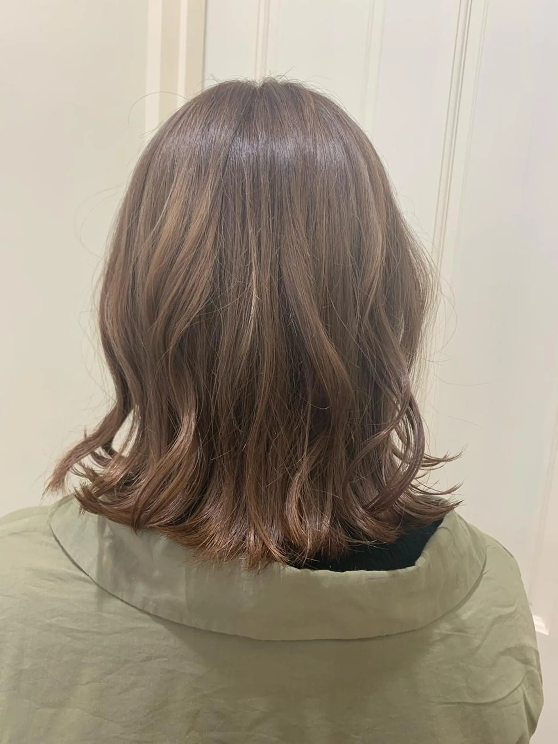 ミディアム ボブ/美髪矯正 /佐藤　奈巳のヘアスタイル