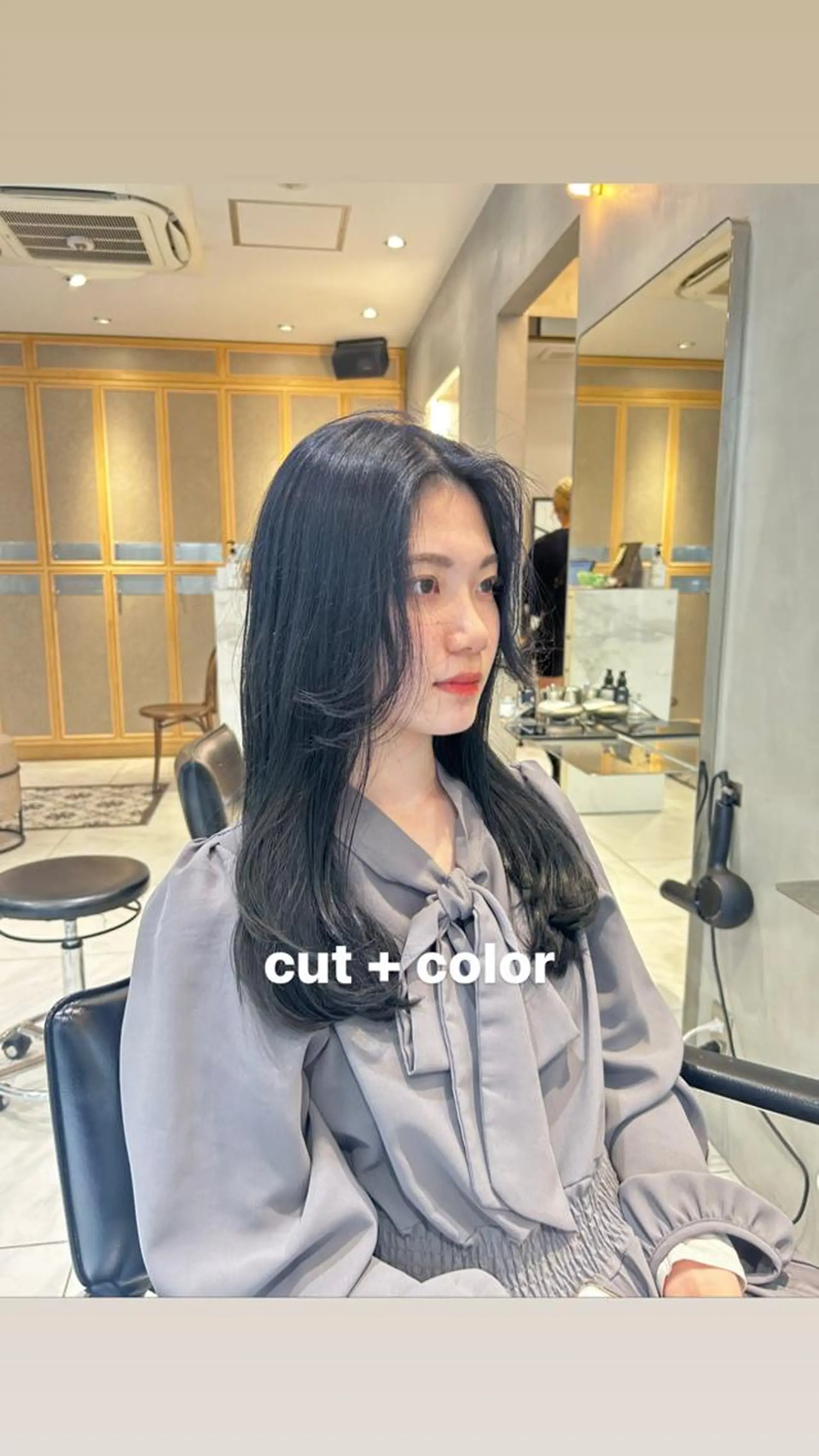 カラー カット ヘアカラー トリートメント ヘッドスパ ヘアセット miko🪽地毛風/ ハイトーン/レイヤーのヘアスタイル
