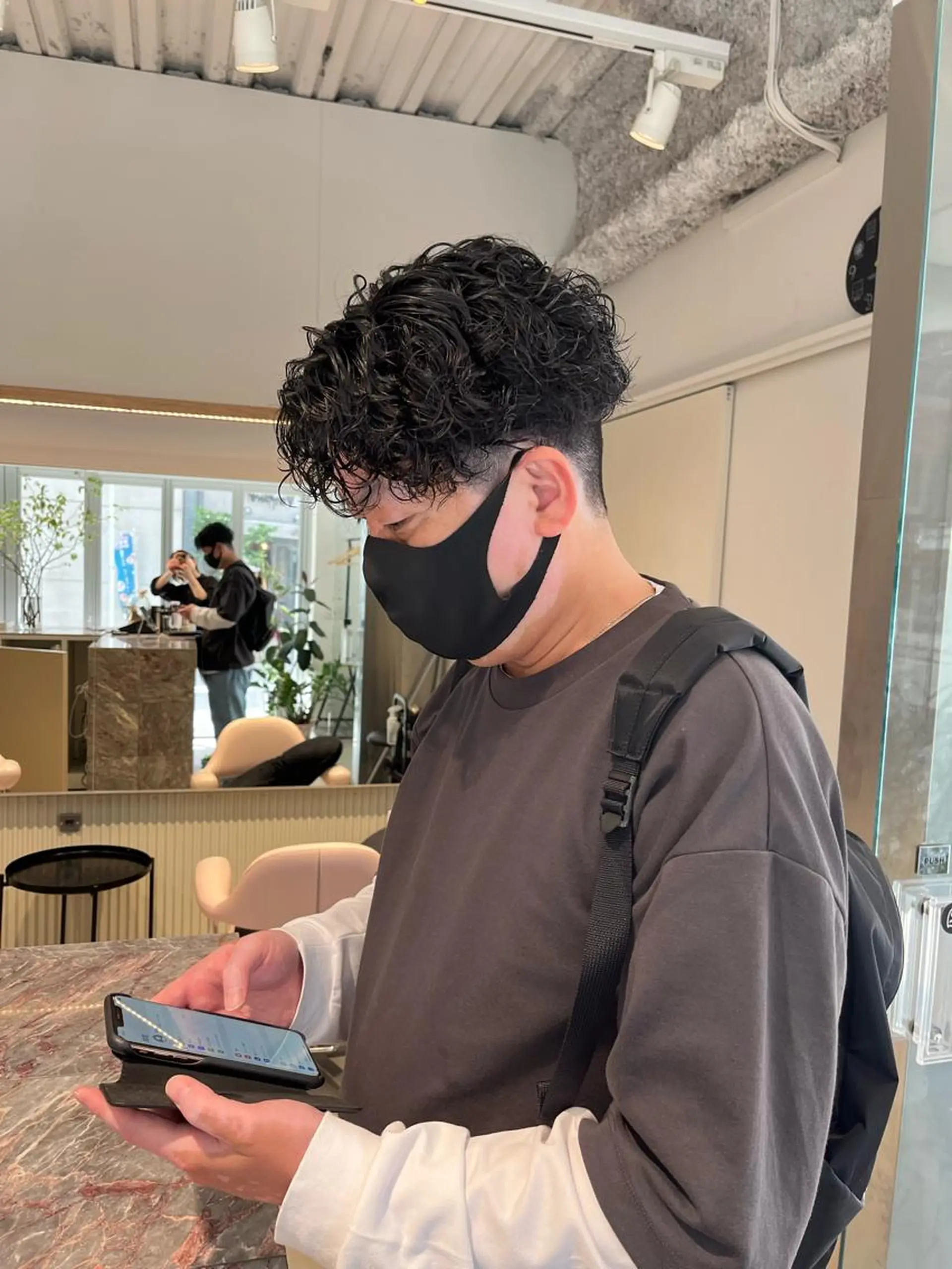 パーマ メンズ カット bleach所属・池田 寿子のヘアスタイル