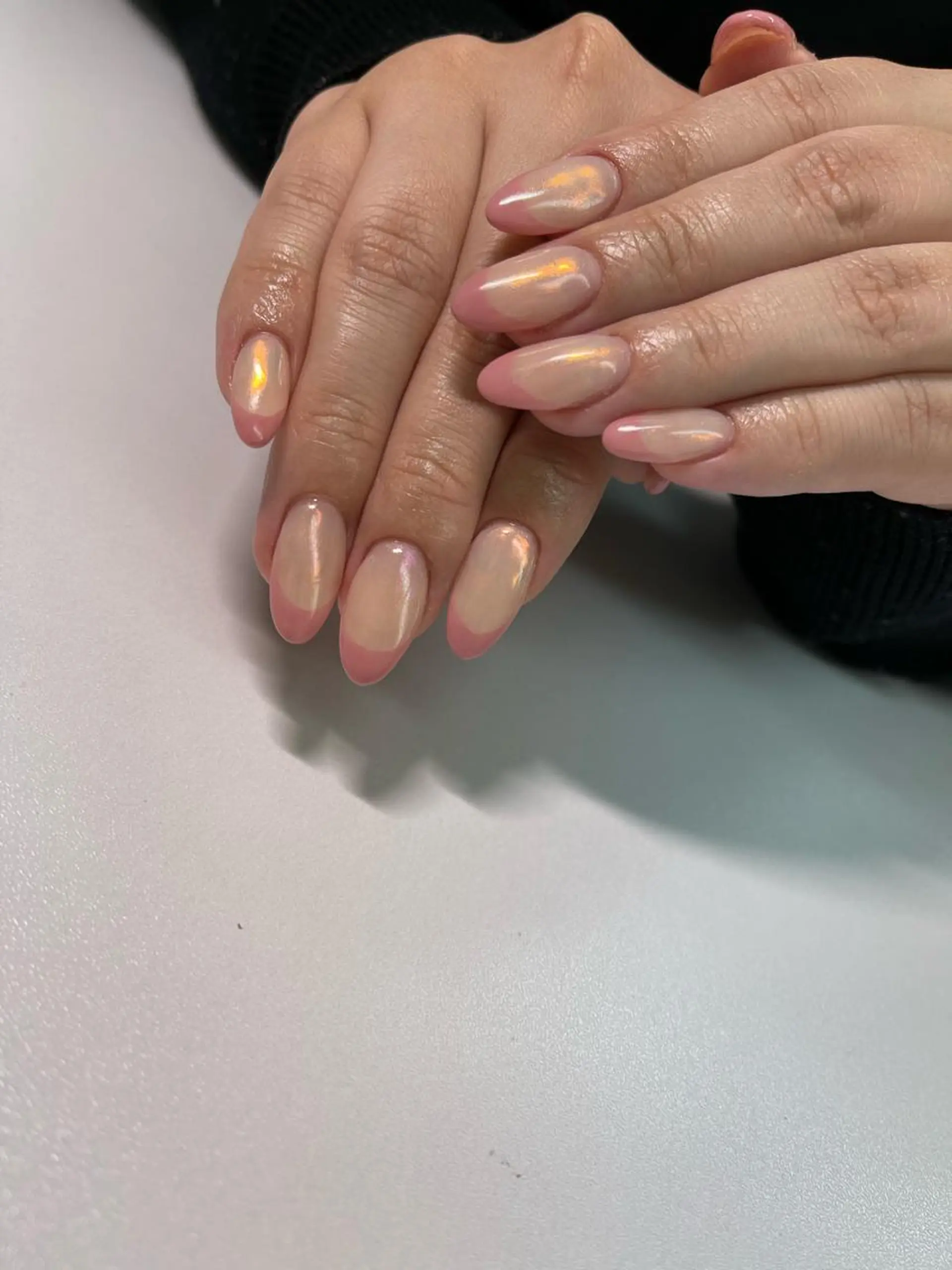 ネイル オーロラネイル ハンドネイル nail & share salon PESCA所属・sharesalon PESCAのネイルデザイン