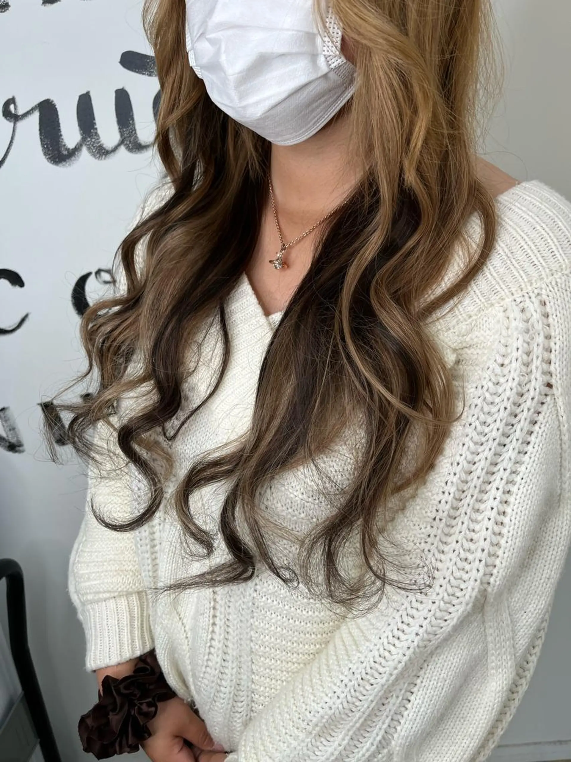 ロング エクステ ヘアカラー エクステ エクステ・髪質改善・ ブリーチ・吉田大介のヘアスタイル