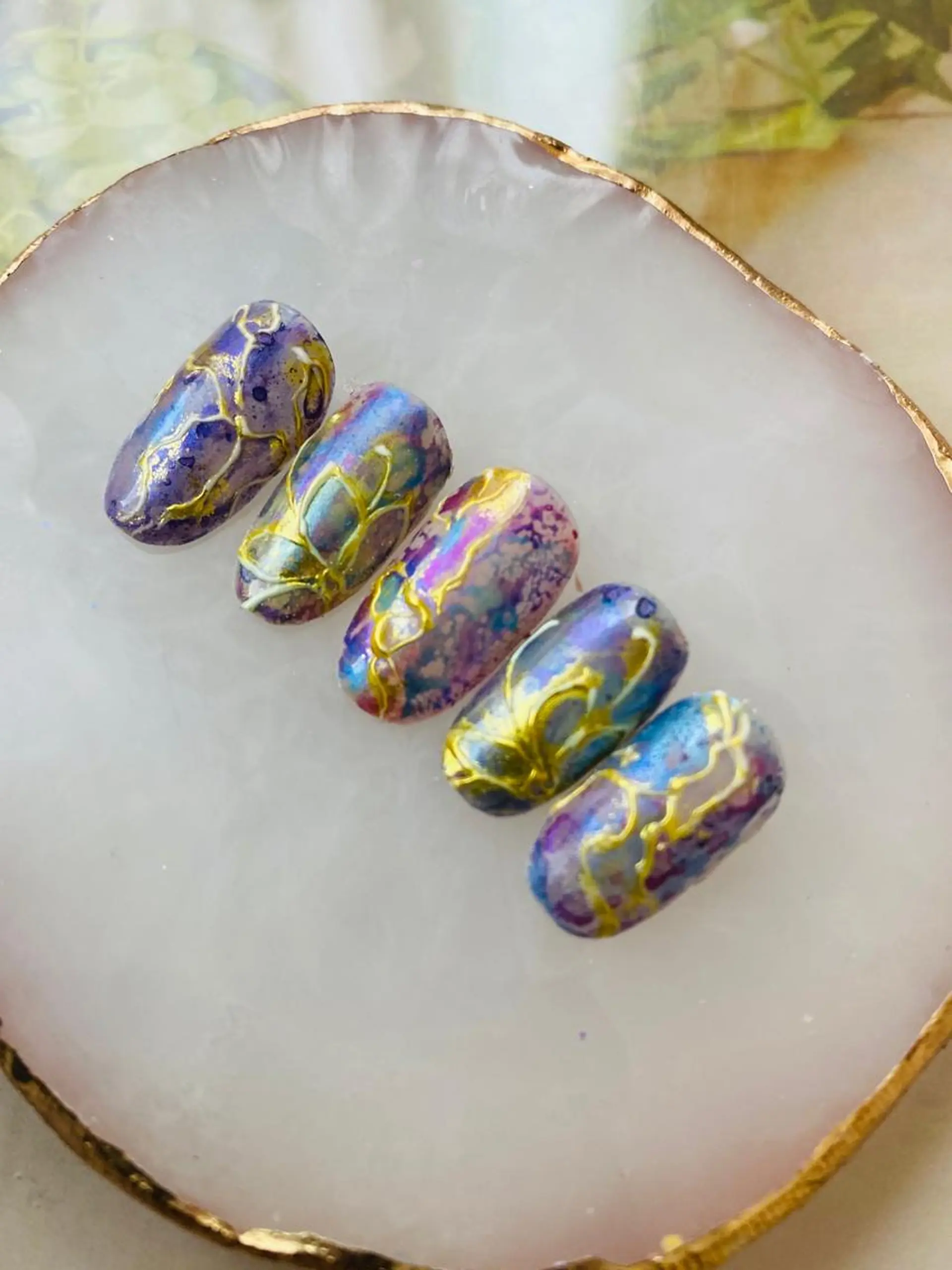 ネイル 自宅ネイルサロン ♦️nuance♦️のネイルデザイン