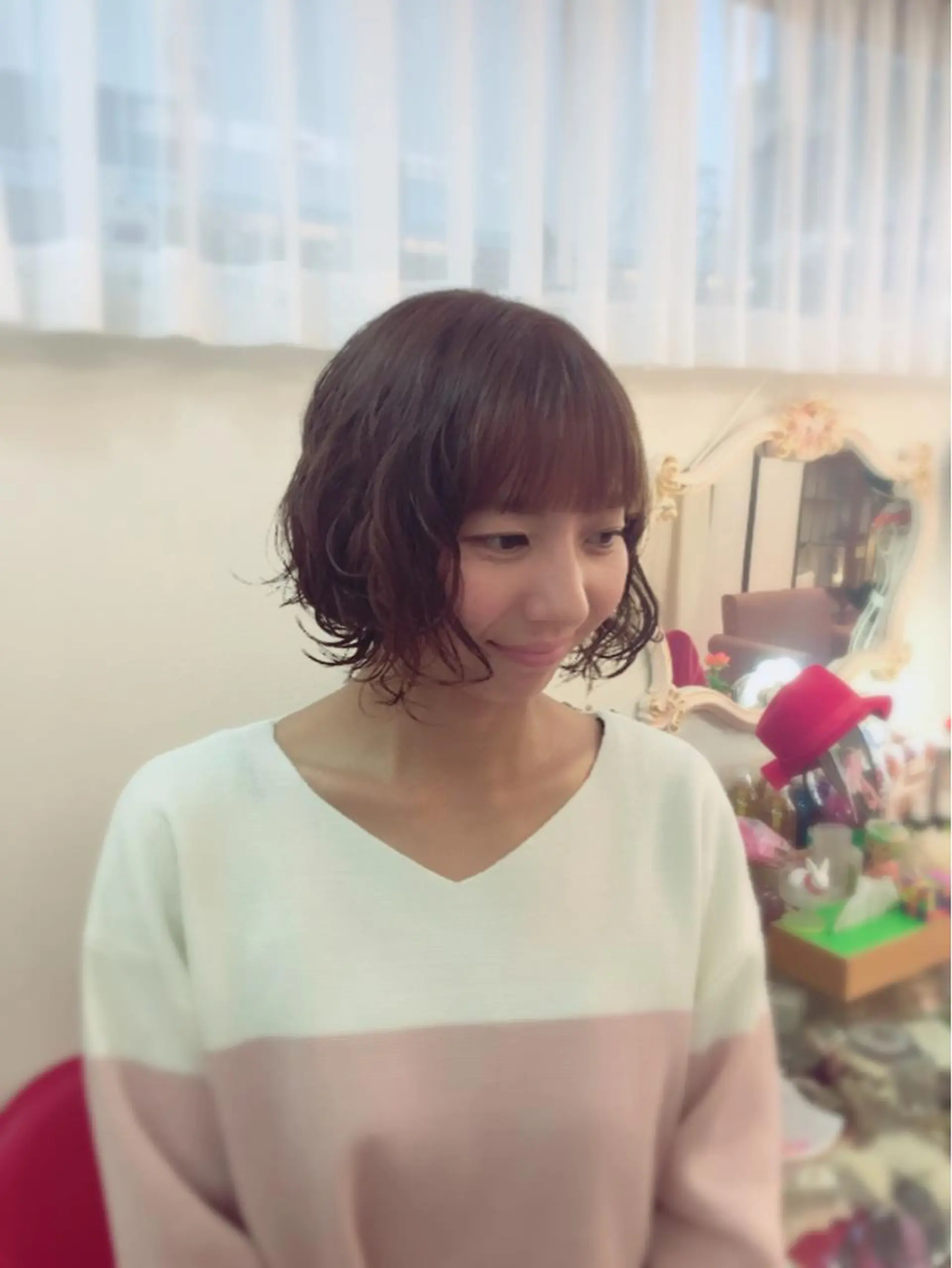 ミディアム ボブ ティアラbyギャロ ティアラbyギャロのヘアスタイル