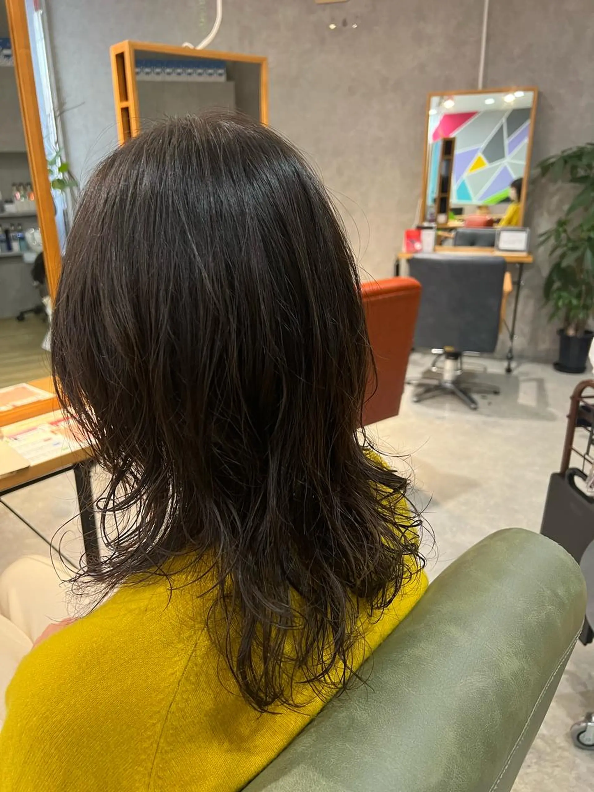 セミロング hair&make shalom所属・shalom Harunaのヘアスタイル