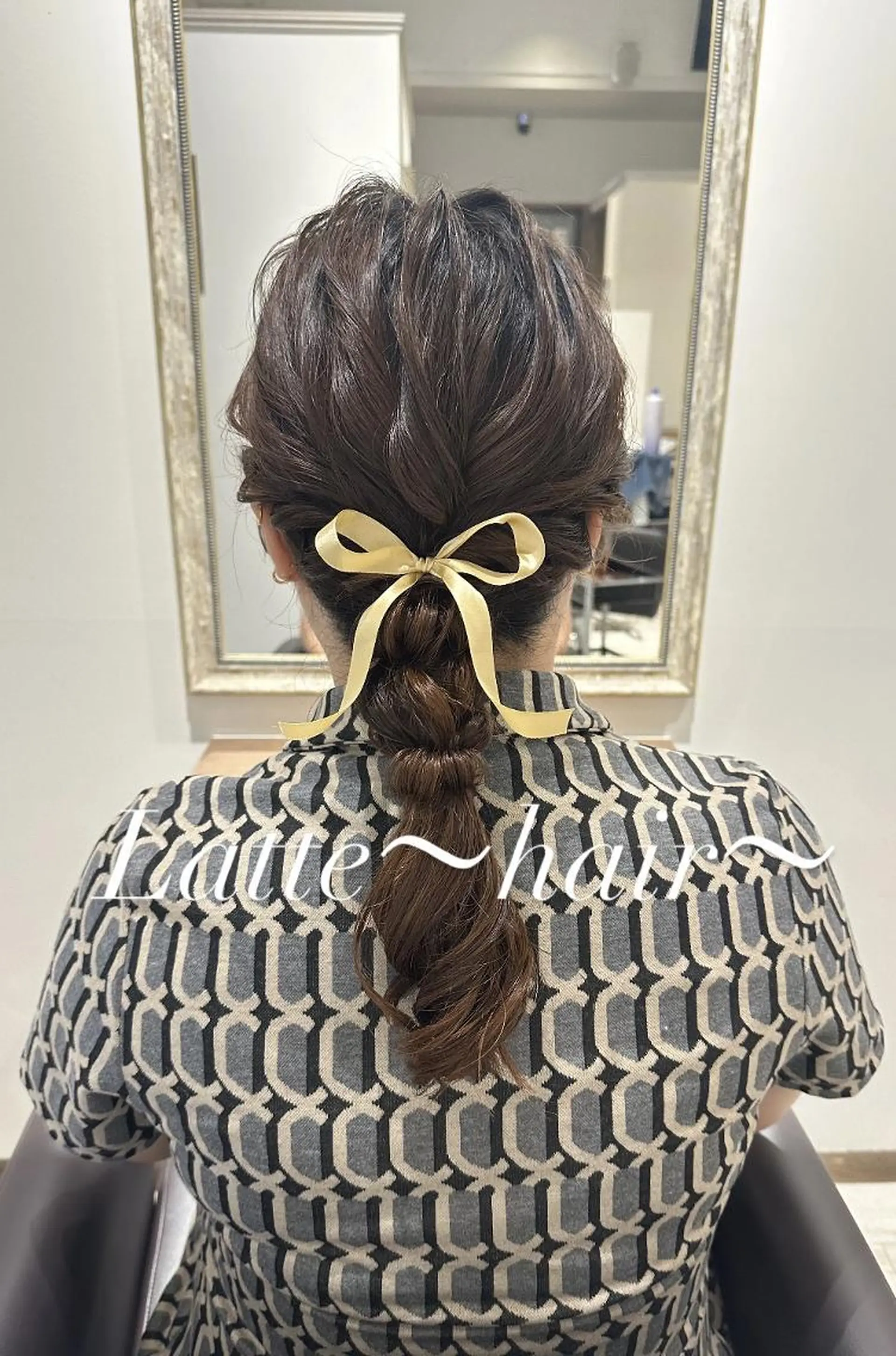 セミロング 瀬尾 由希菜のヘアスタイル