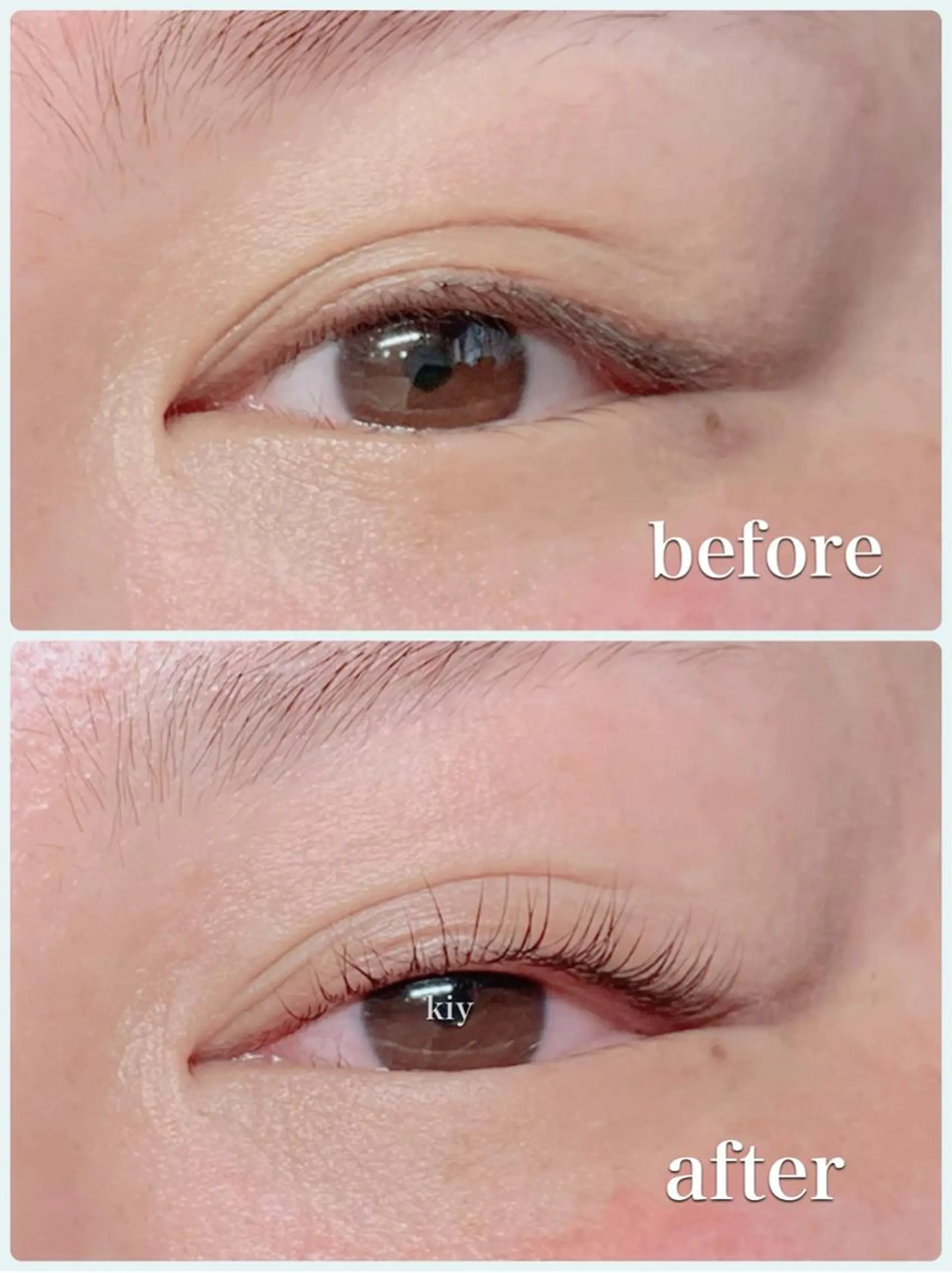 マツエク・マツパ パリジェンヌラッシュリフト マツパ まつげエクステ kiy所属・kiy 中村のマツエク・マツパデザイン