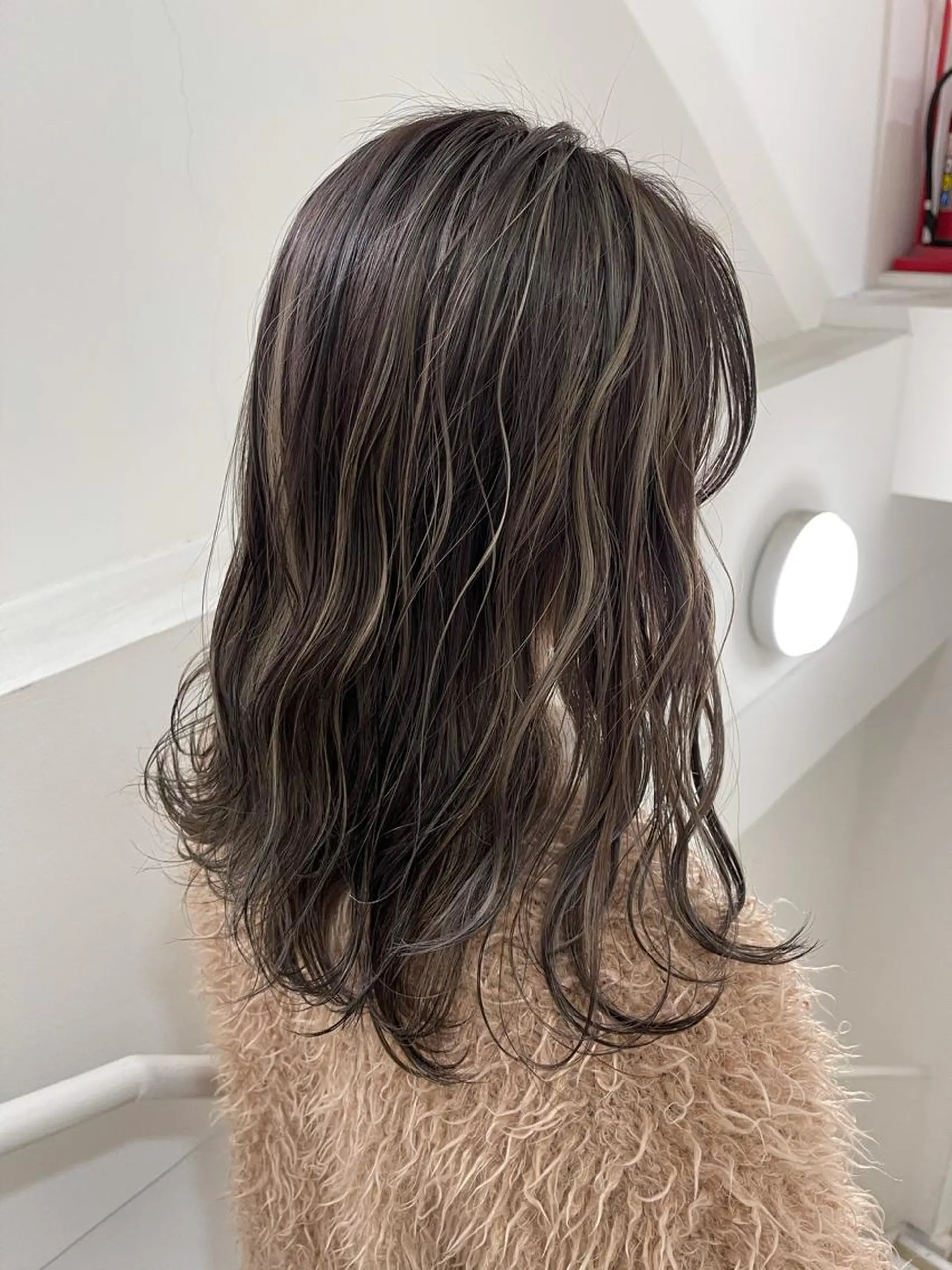 セミロング カラー Reb_keiji 👑小倉圭司のヘアスタイル