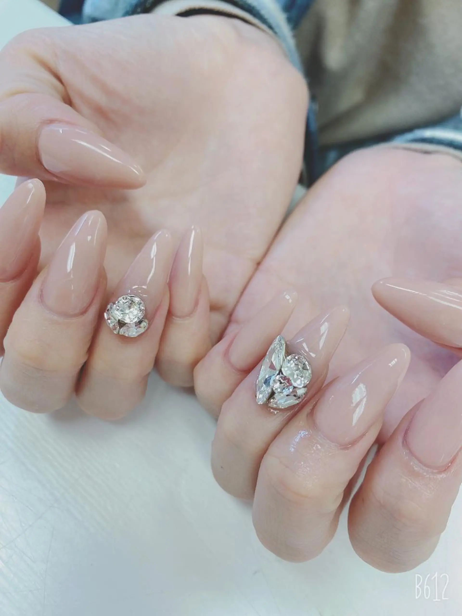 ロング ハンドネイル JNA認定講師🌸 RIEのネイルデザイン