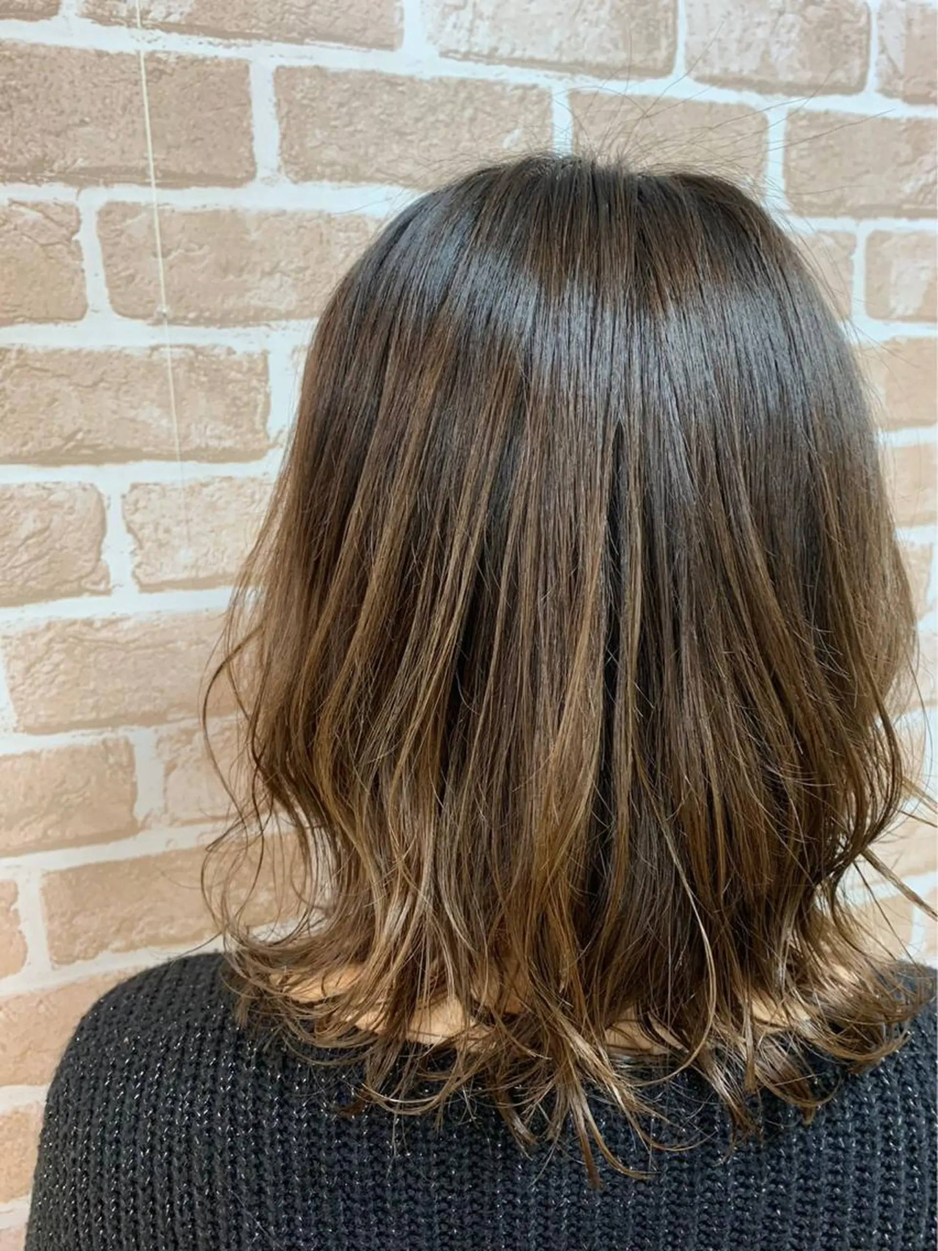 カラー ショートボブ✨️ 池田芽生のヘアスタイル