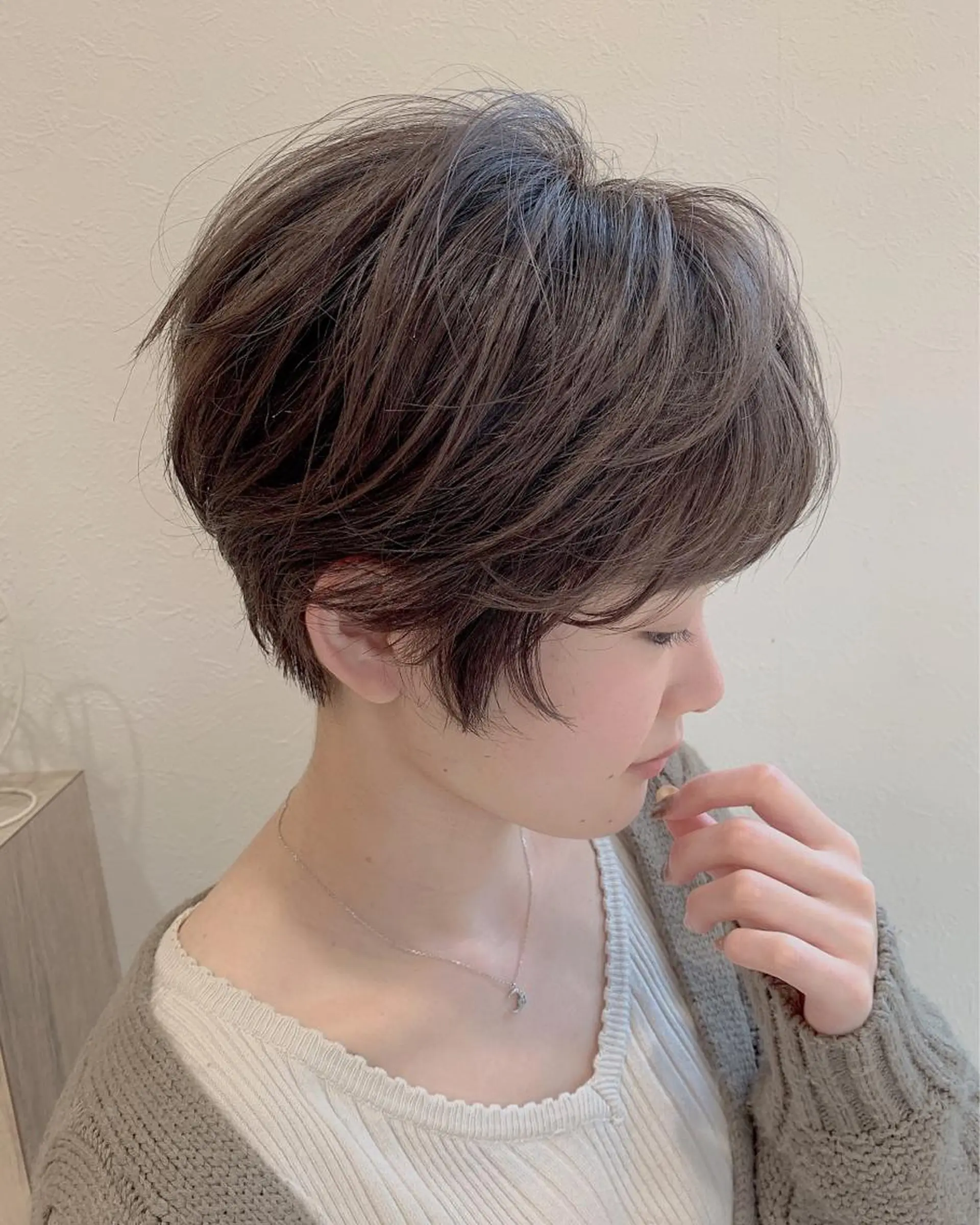 ショート カット ヘアカラー graxi'    グラシー所属・ブリーチ/ハイトーン SERINAのヘアスタイル