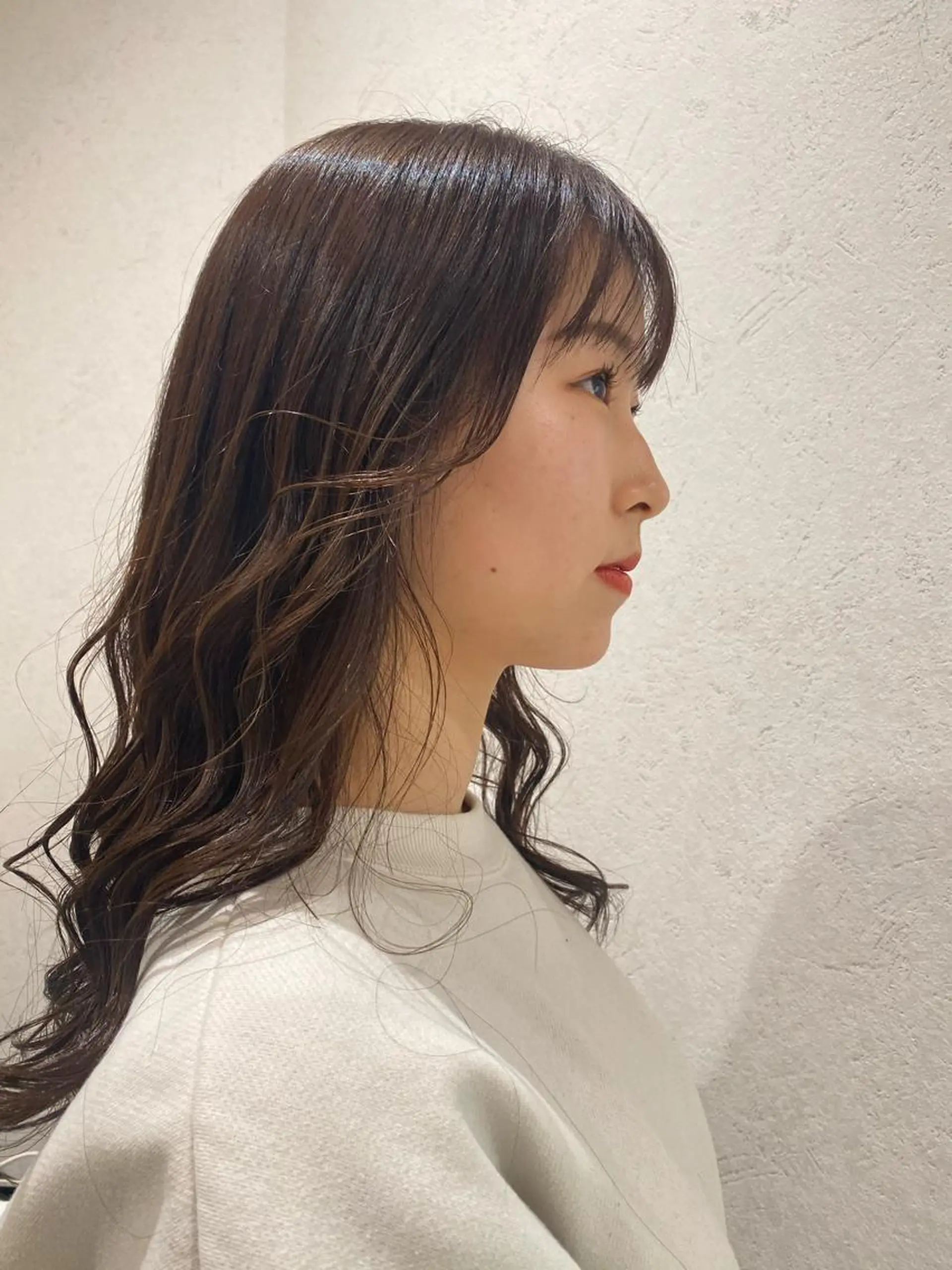 セミロング カラー ヘアカラー トリートメント ヘッドスパ パーマ指名No1 /namiのヘアスタイル