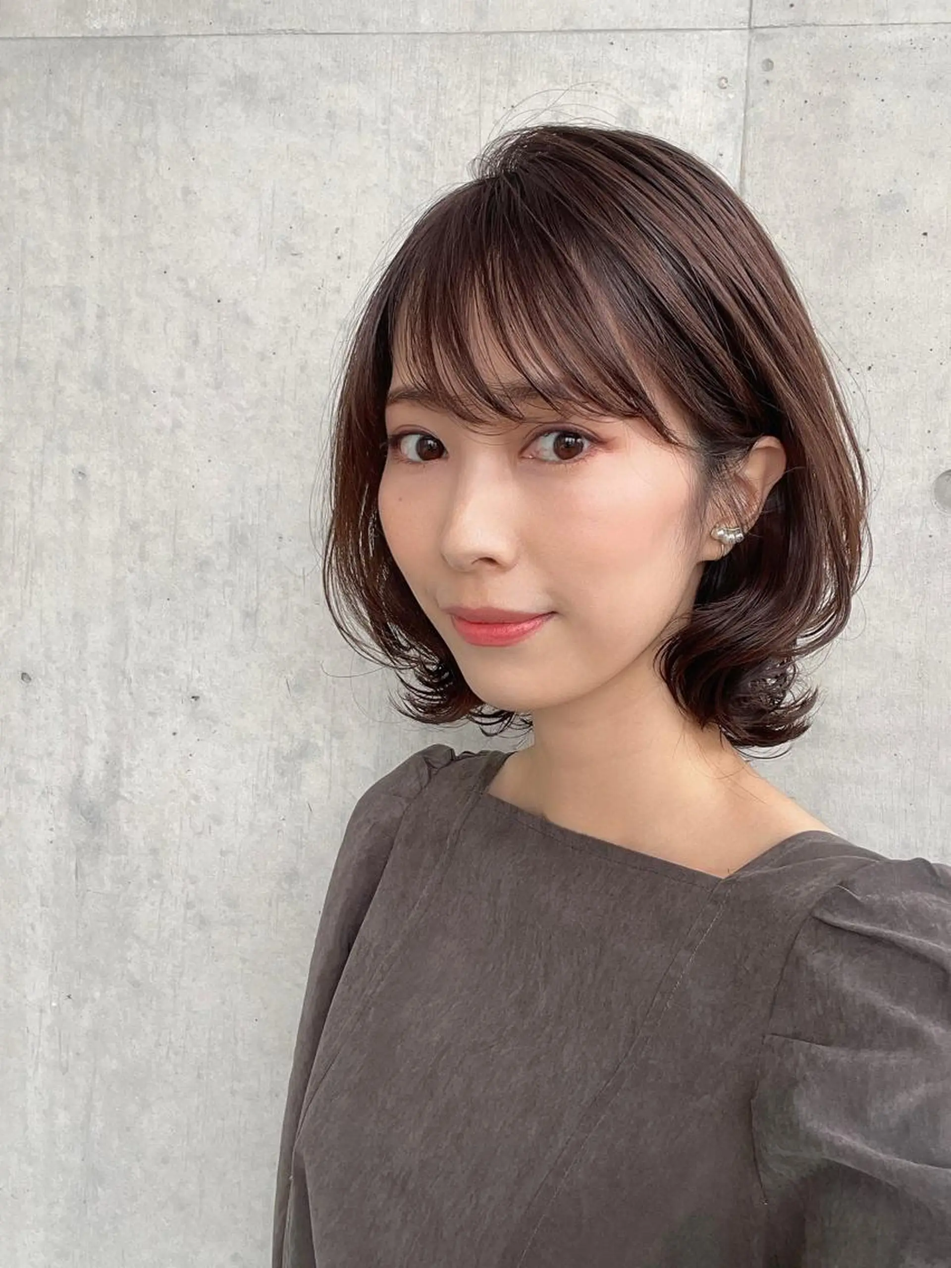 ミディアム レイヤーカット ✨似合わせカラー 阿部賢✨のヘアスタイル