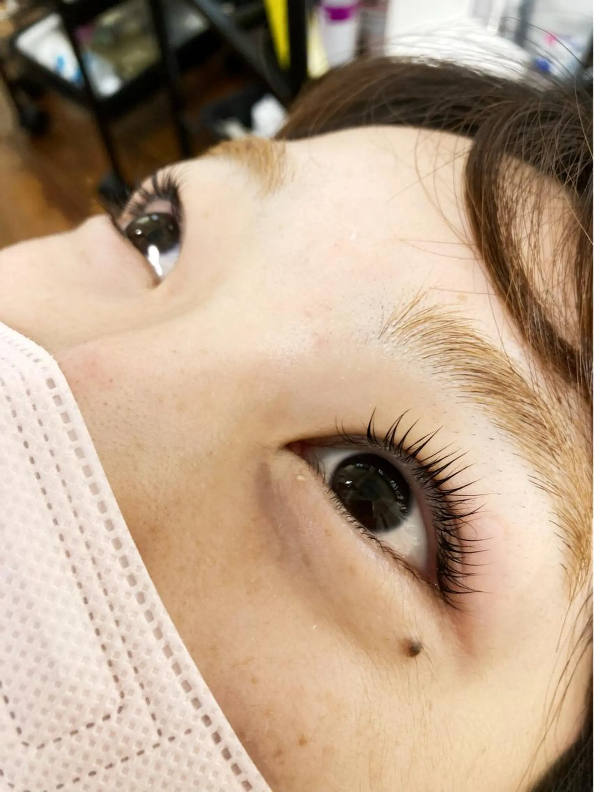 マツエク・マツパ 一重×まつ毛パーマ OVER  SEAオーバーシー所属・森 陽子のマツエク・マツパデザイン