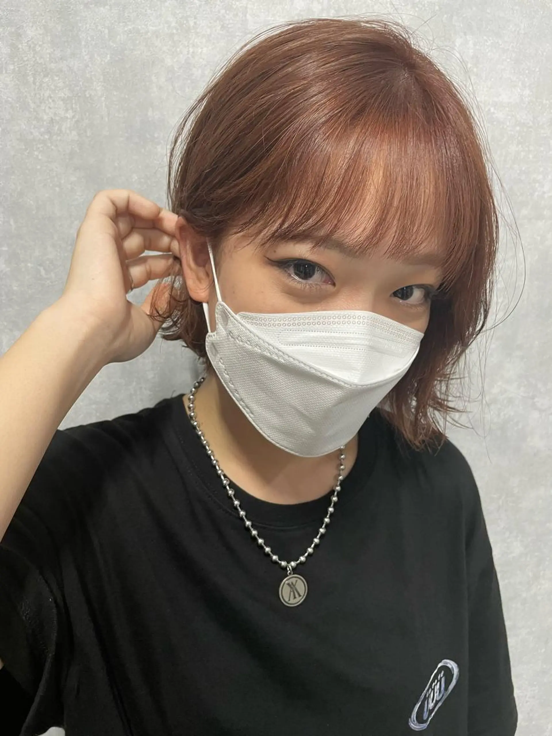 ショート 切りっぱなしボブ ショートボブ ハンサムショート 丸みショート アッシュ カット ヘアカラー トリートメント C’LD hair  produce /シールドヘア所属・モテ髪/ボブ/ショー ト/アダチフウトのヘアスタイル