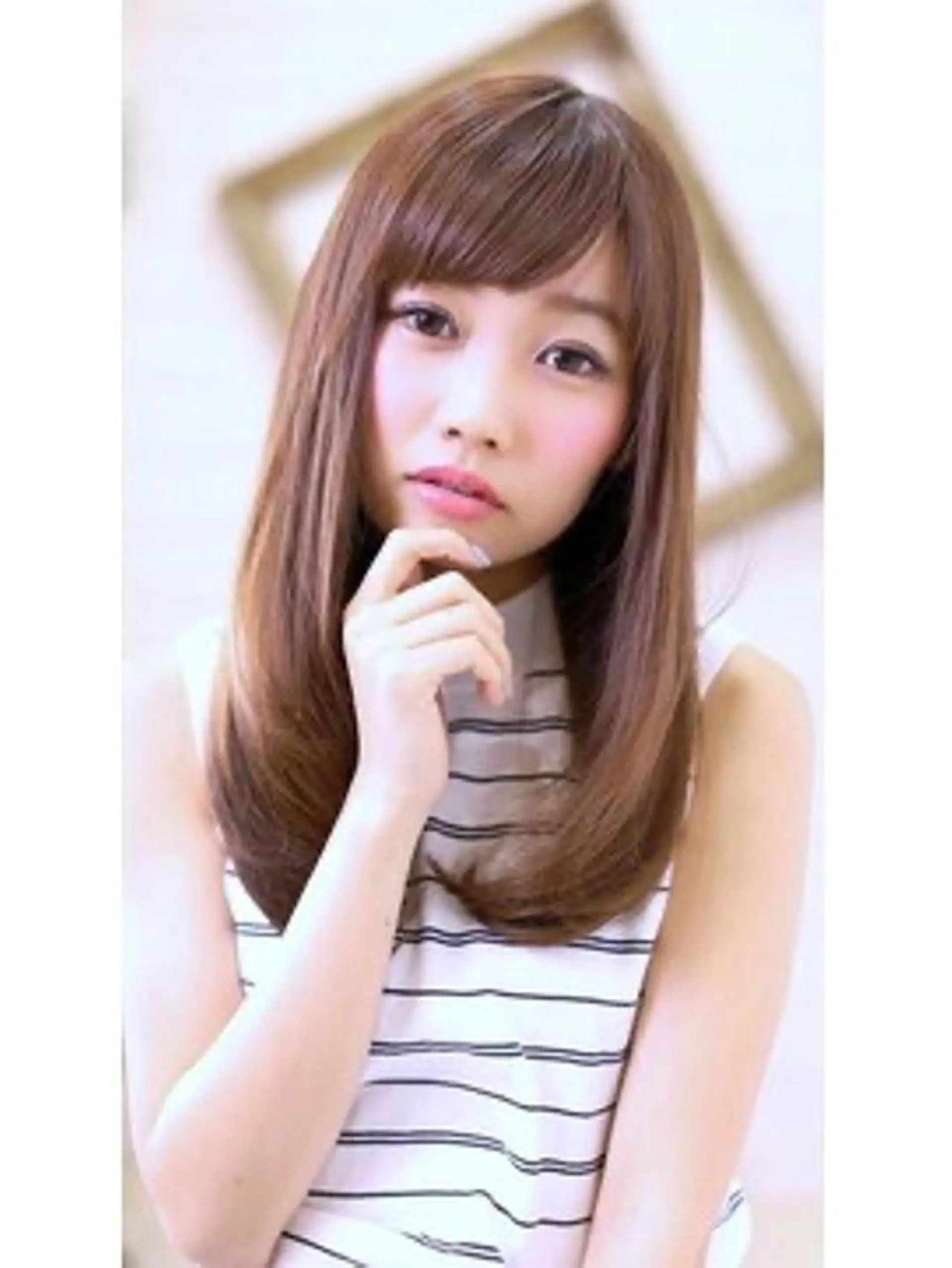 セミロング 志木駅1分☆髪質改善 ミニモ限定特別割引✨のヘアスタイル