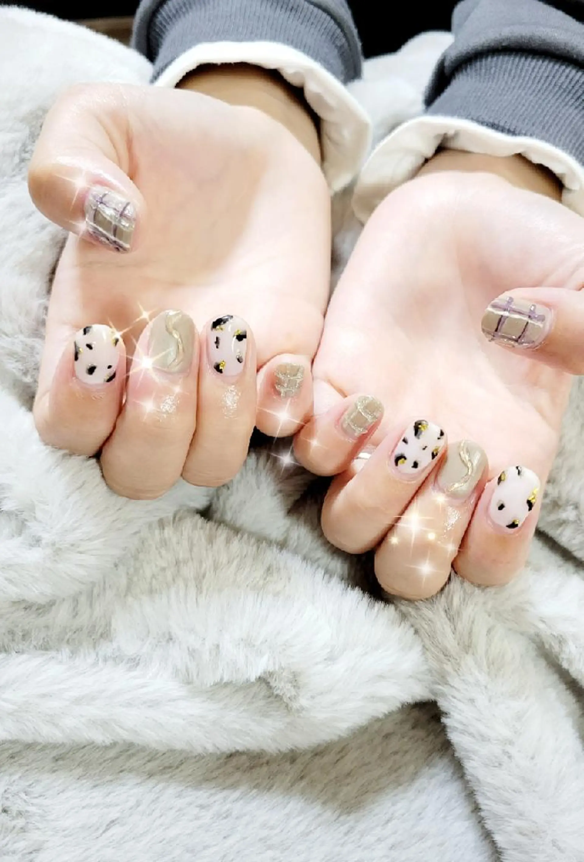 ネイル 韓国ネイル 櫛の屋浜口店所属・櫛の屋浜口店 sumireのネイルデザイン