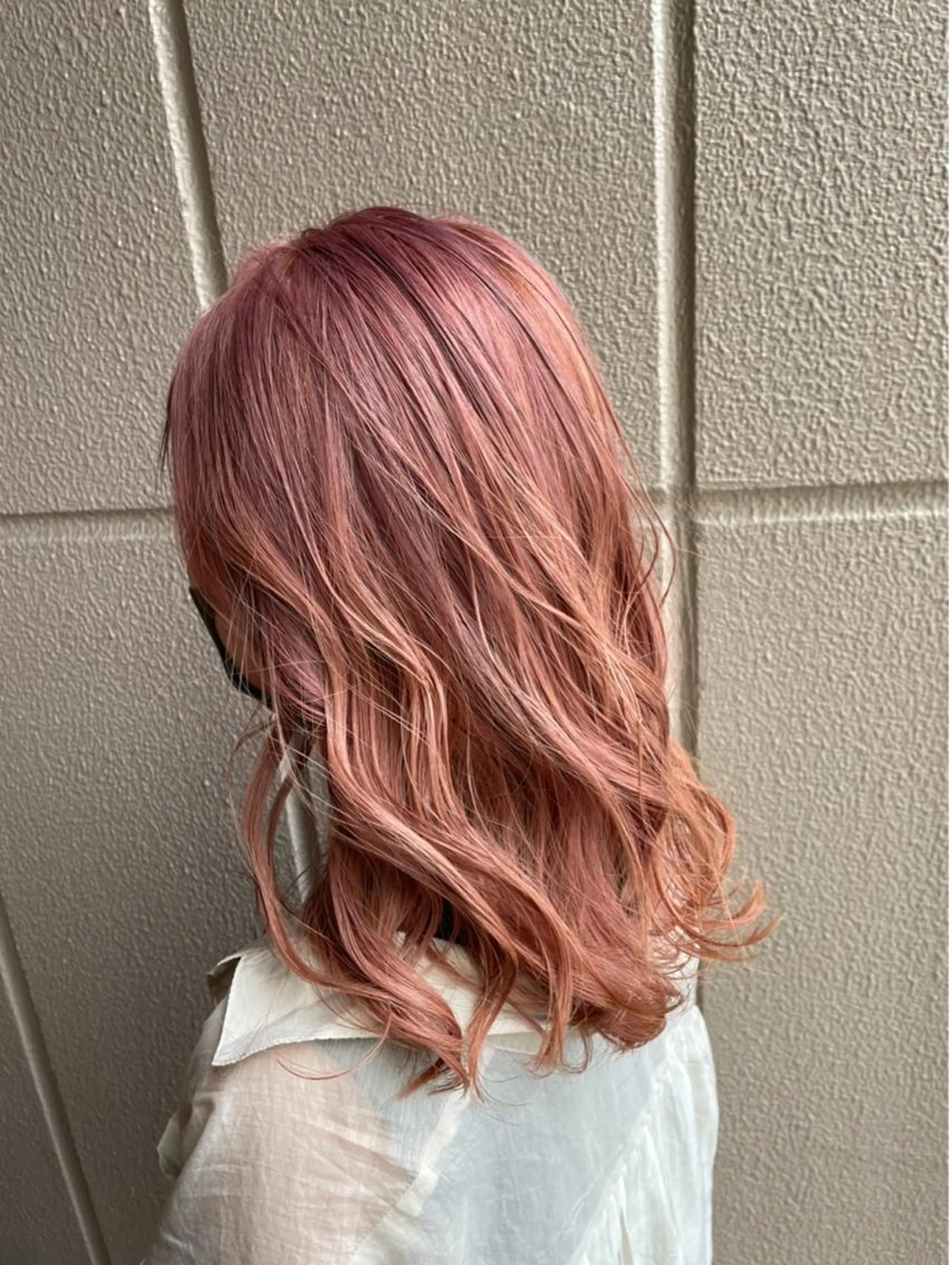 セミロング カラー ヘアカラー トリートメント 銀座⚜️【脱白髪染め 美髪矯正】トグチのヘアスタイル