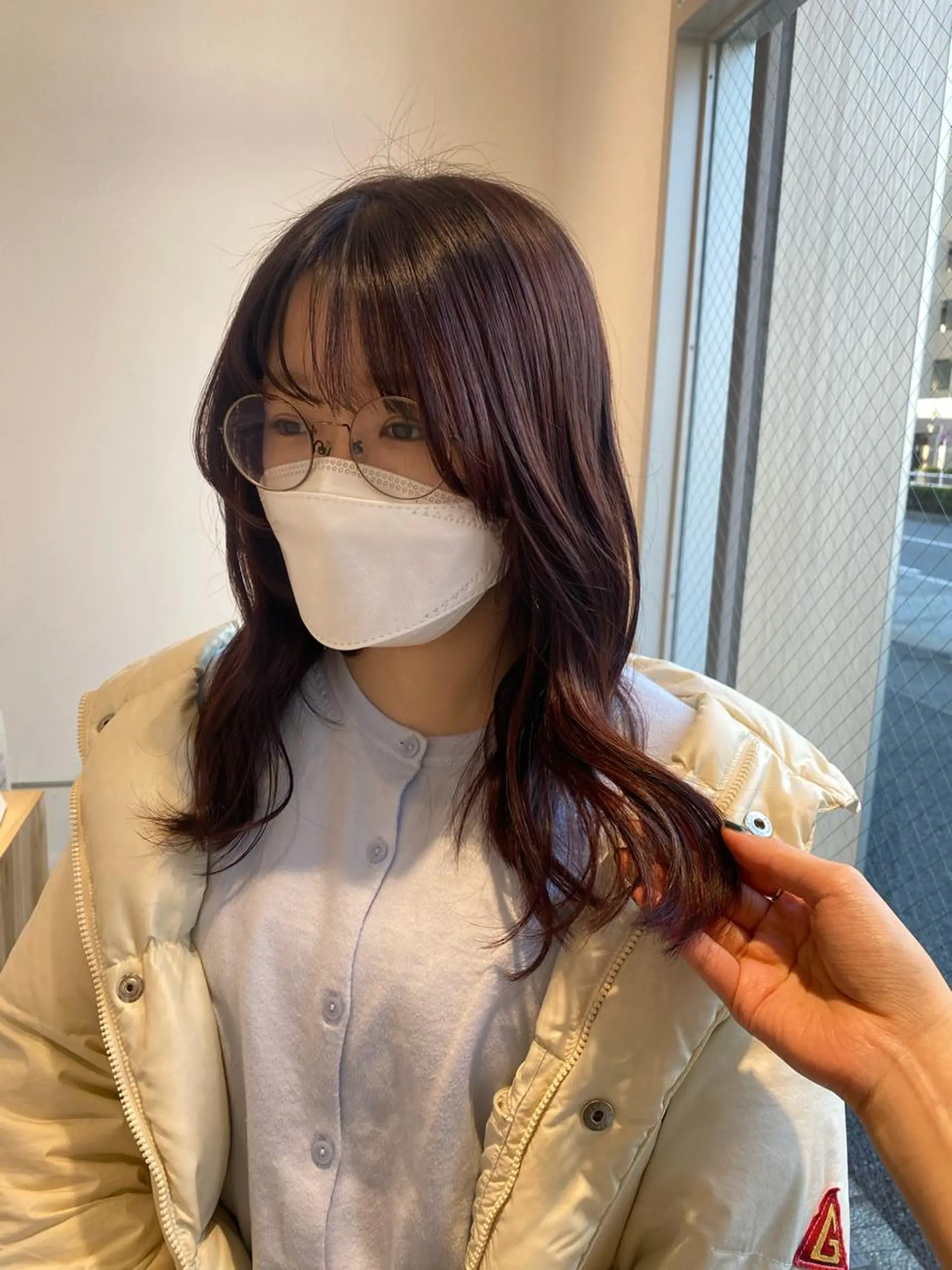 ロング カラー オレンジ ピンクカラー カット ヘアカラー Seymour  and    Sons所属・🌷Asuka /レイヤーカット🌷のヘアスタイル