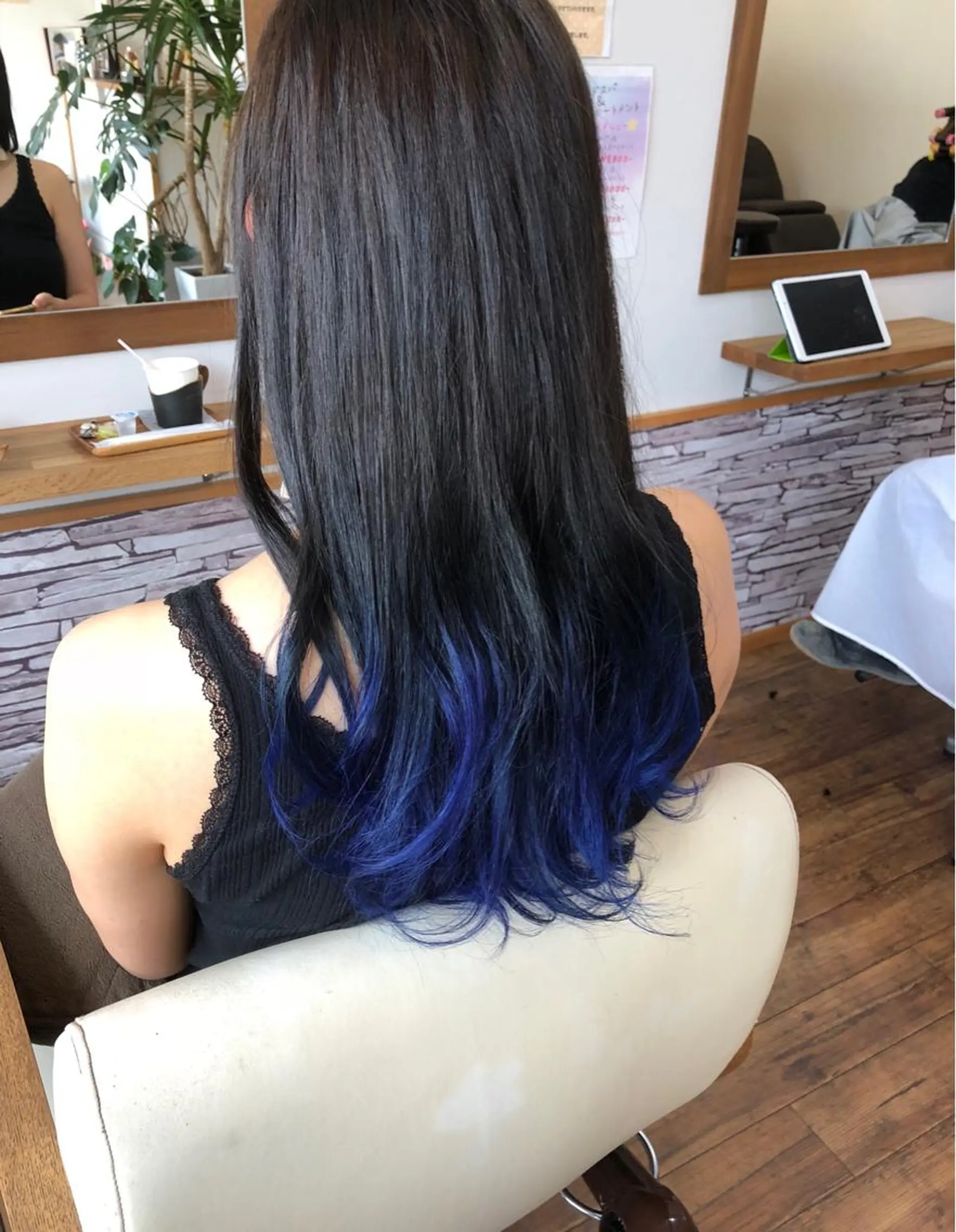 ロング カラー N-plants 和泉中央店のヘアスタイル