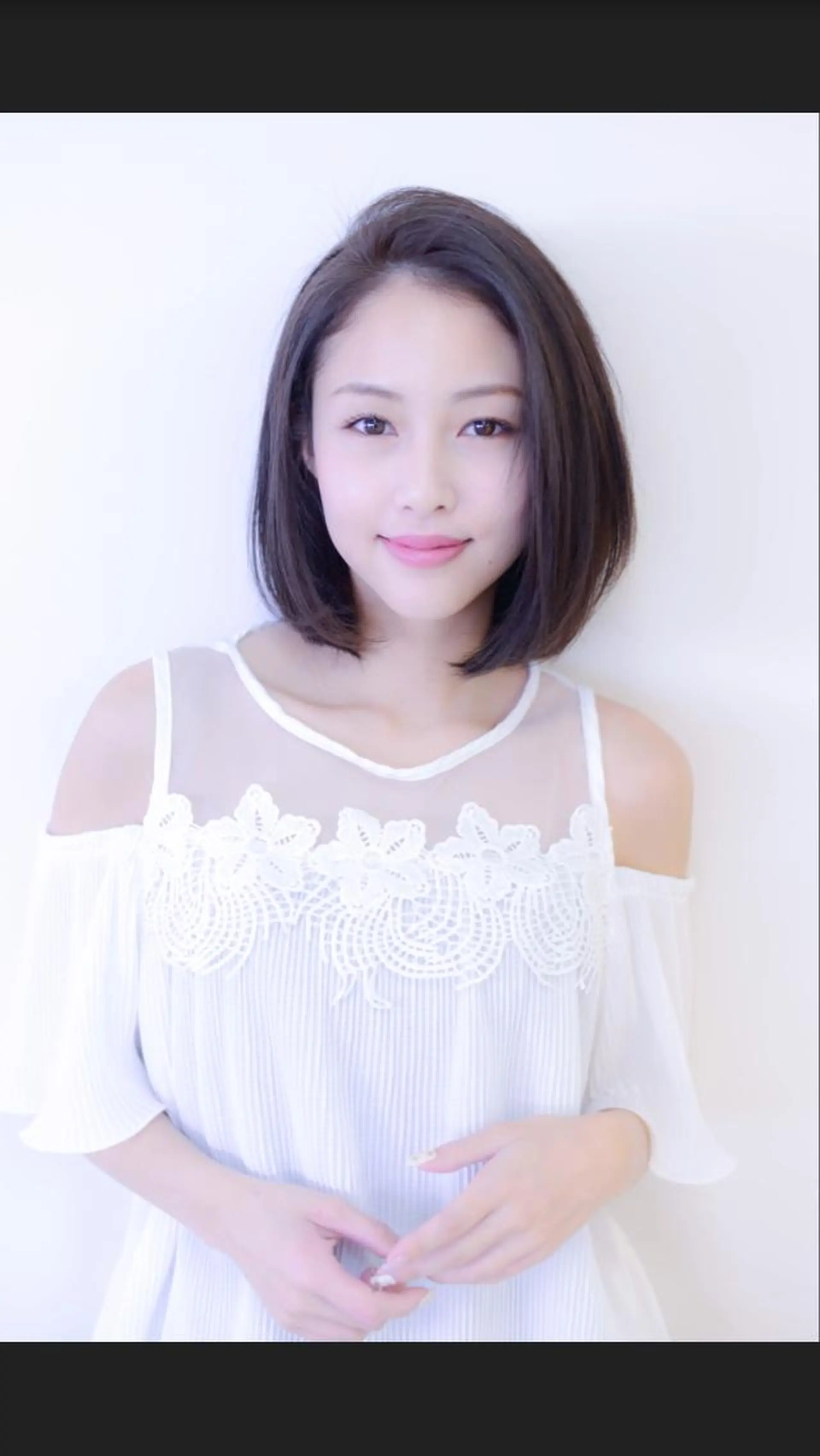 ミディアム ボブ LOMA🇰🇷 銀座クボタのヘアスタイル