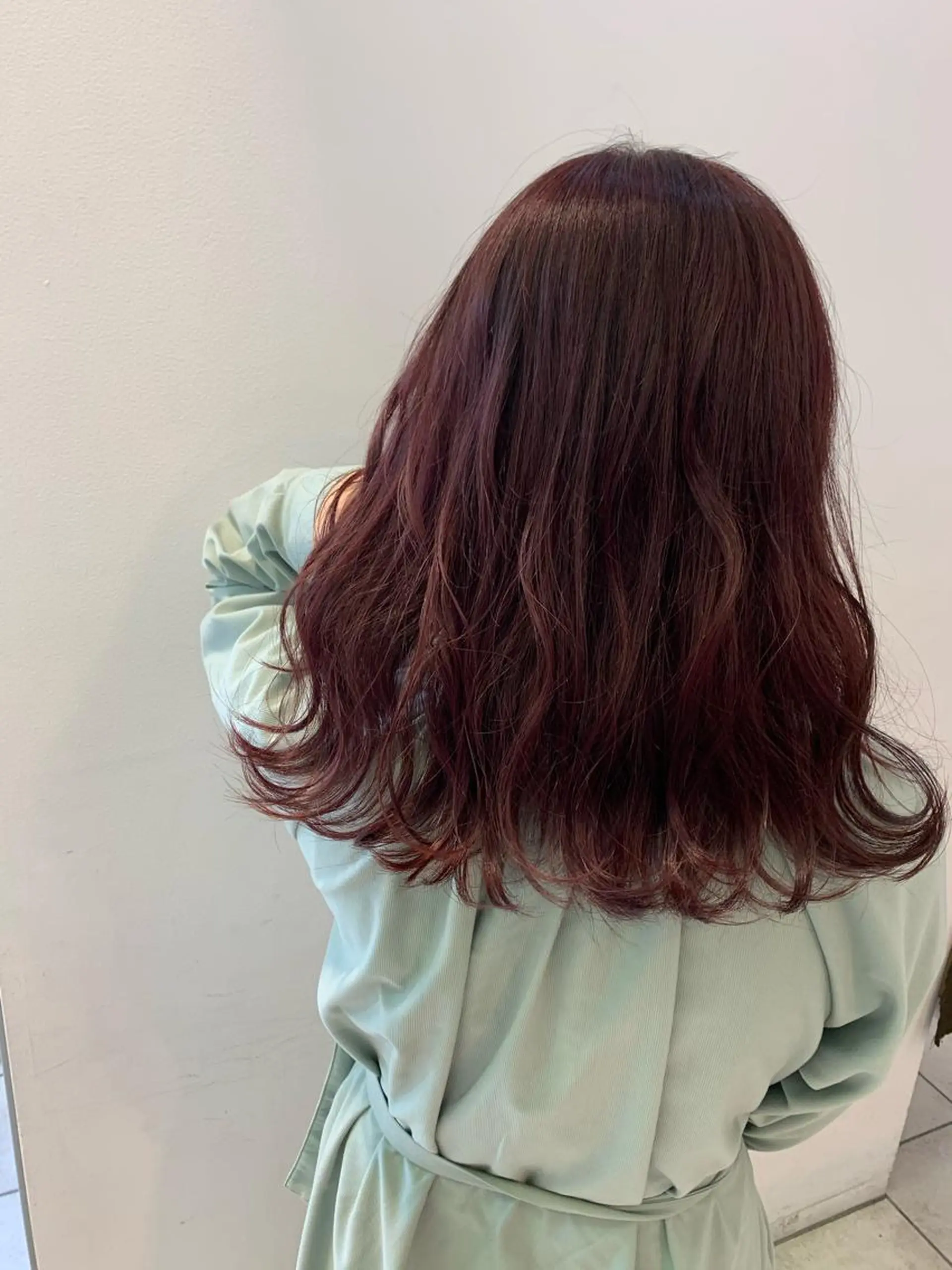 セミロング カラー ヘアアレンジ キッズ 竹井 寛喜のヘアスタイル
