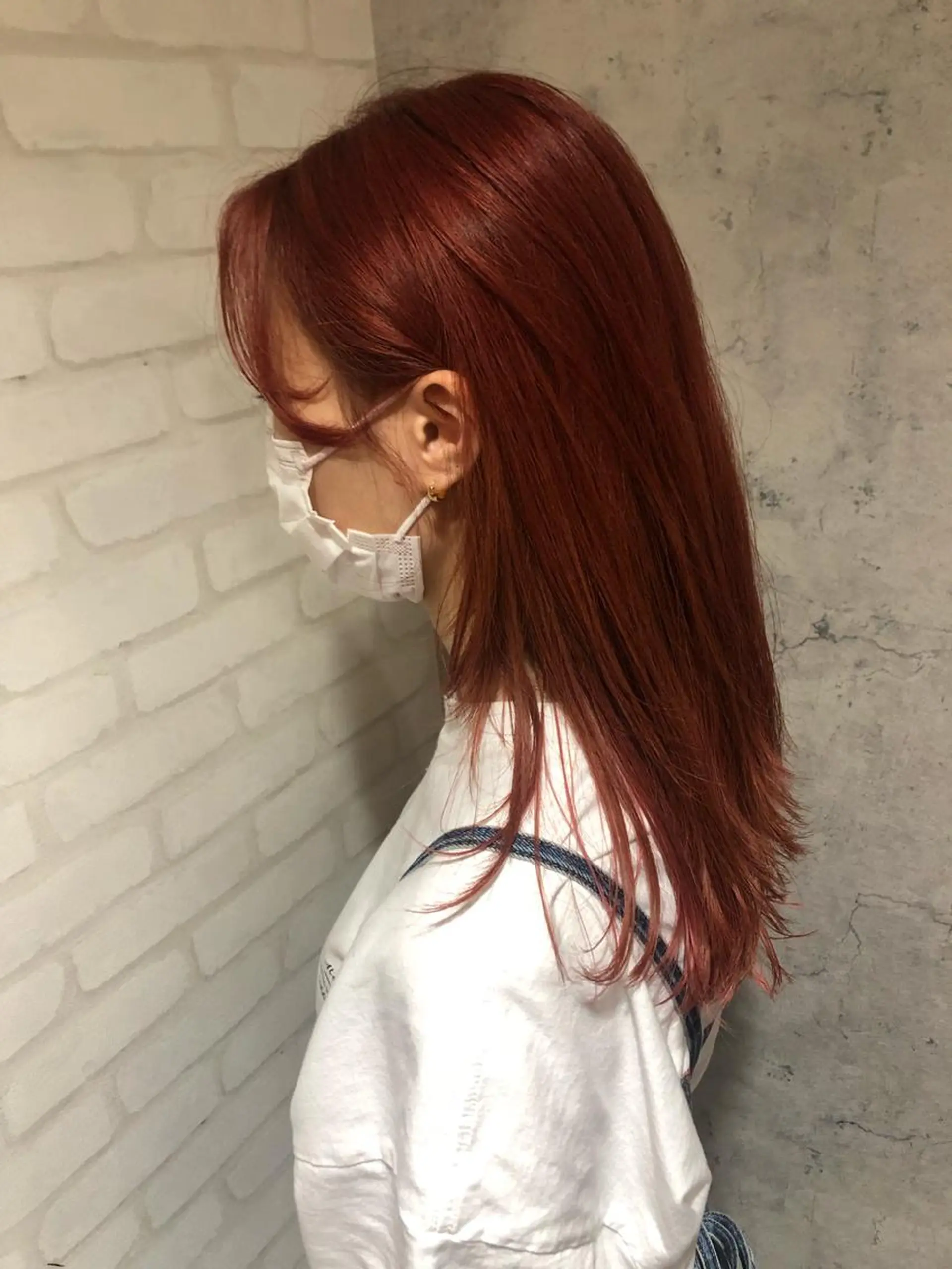 セミロング カラー 髪質改善 MAKIのヘアスタイル