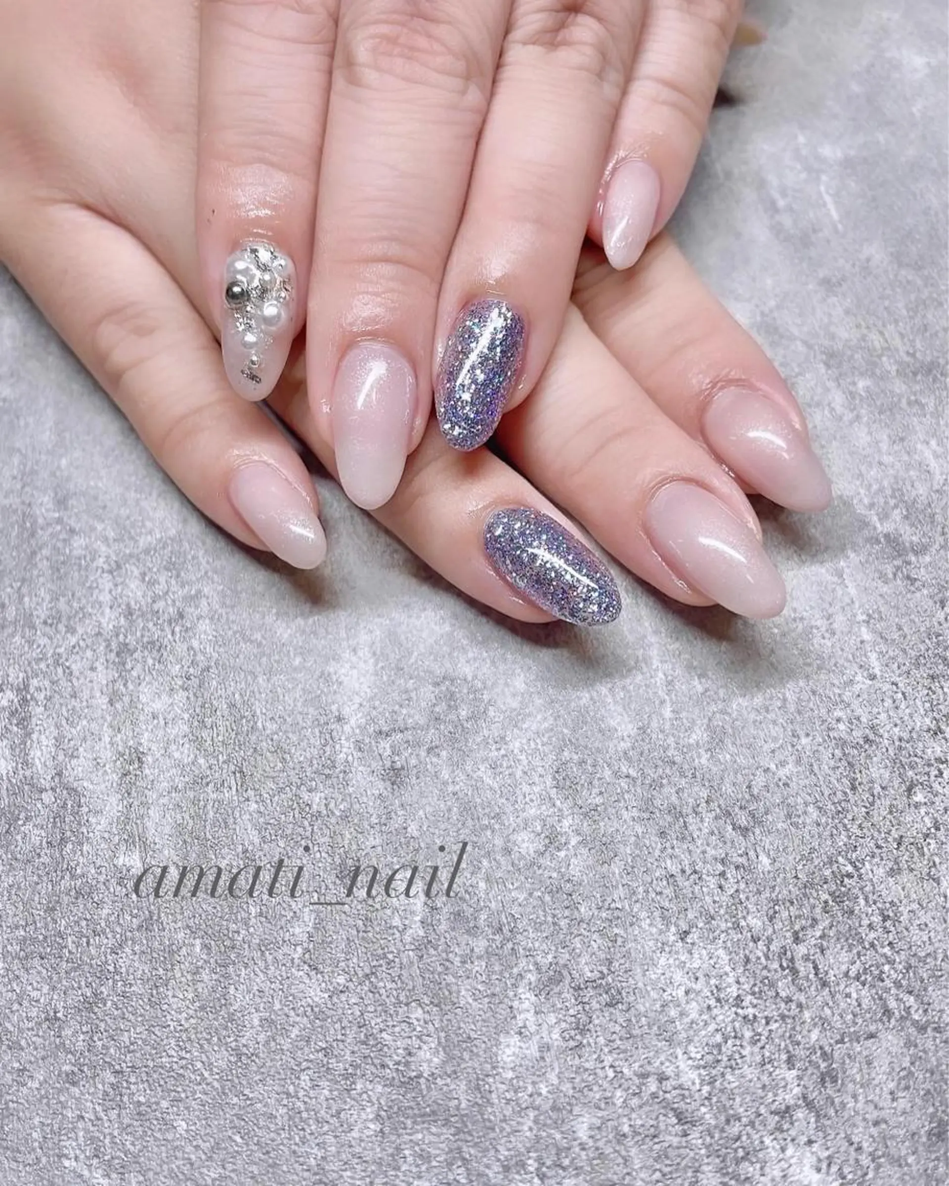 ネイル アニマル柄 マグネットネイル ミラーネイル ニュアンスネイル ワンカラーネイル ハンドネイル amati_nail TAKAKOのネイルデザイン