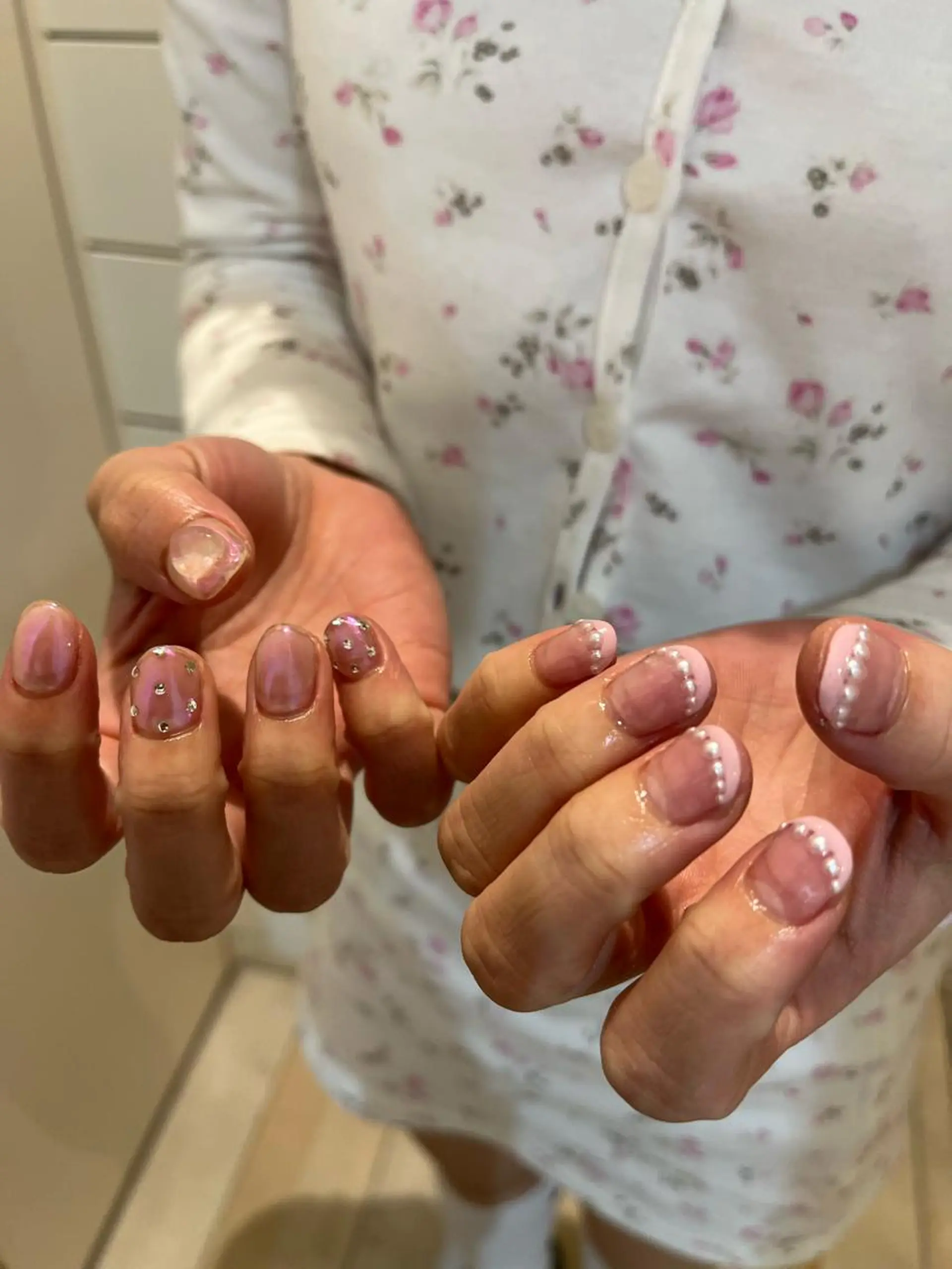 ネイル ハンドネイル Momone ／渋谷／パラジェルのネイルデザイン