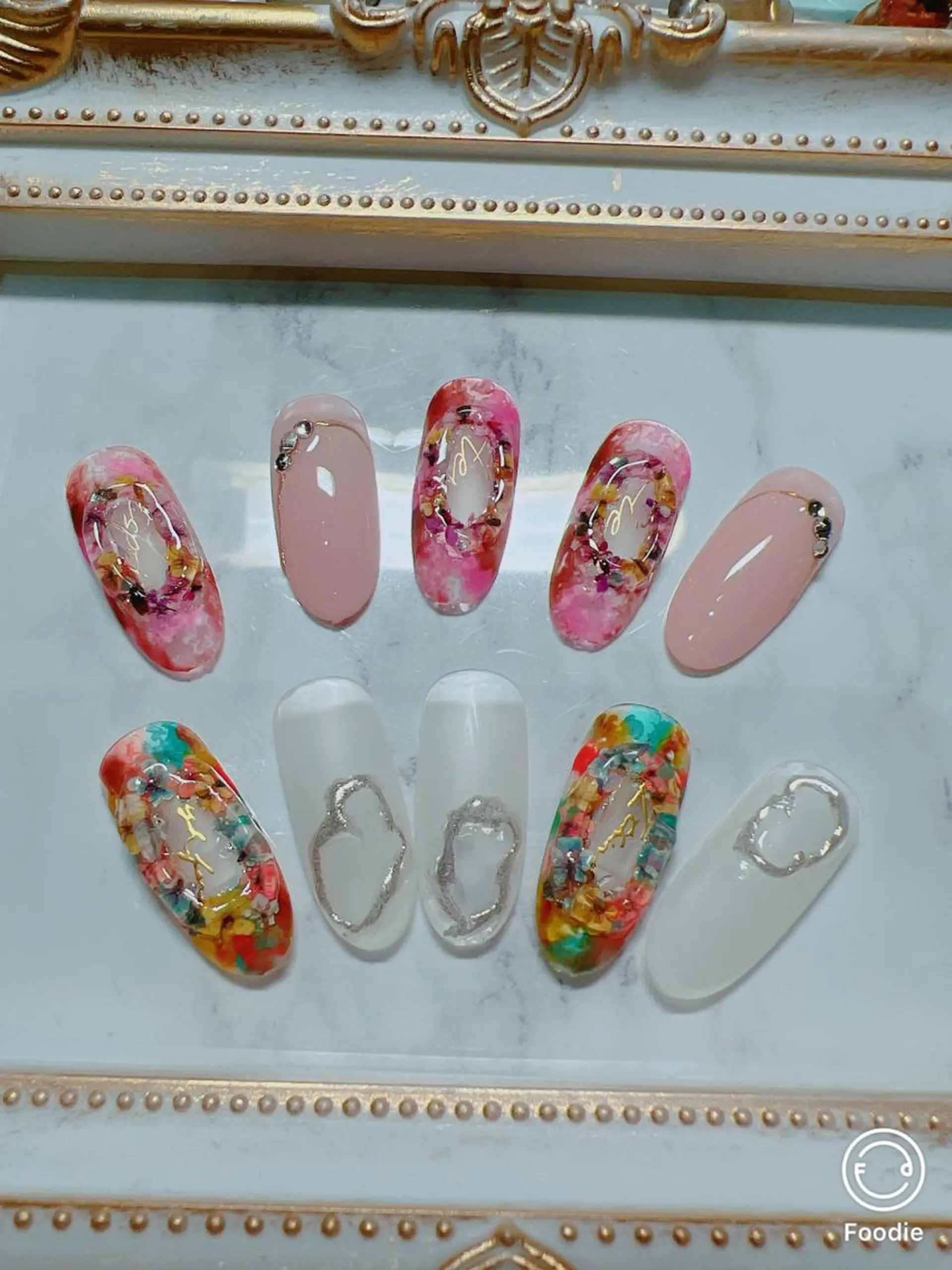 ネイル ハンドネイル たきぐち みちこのネイルデザイン