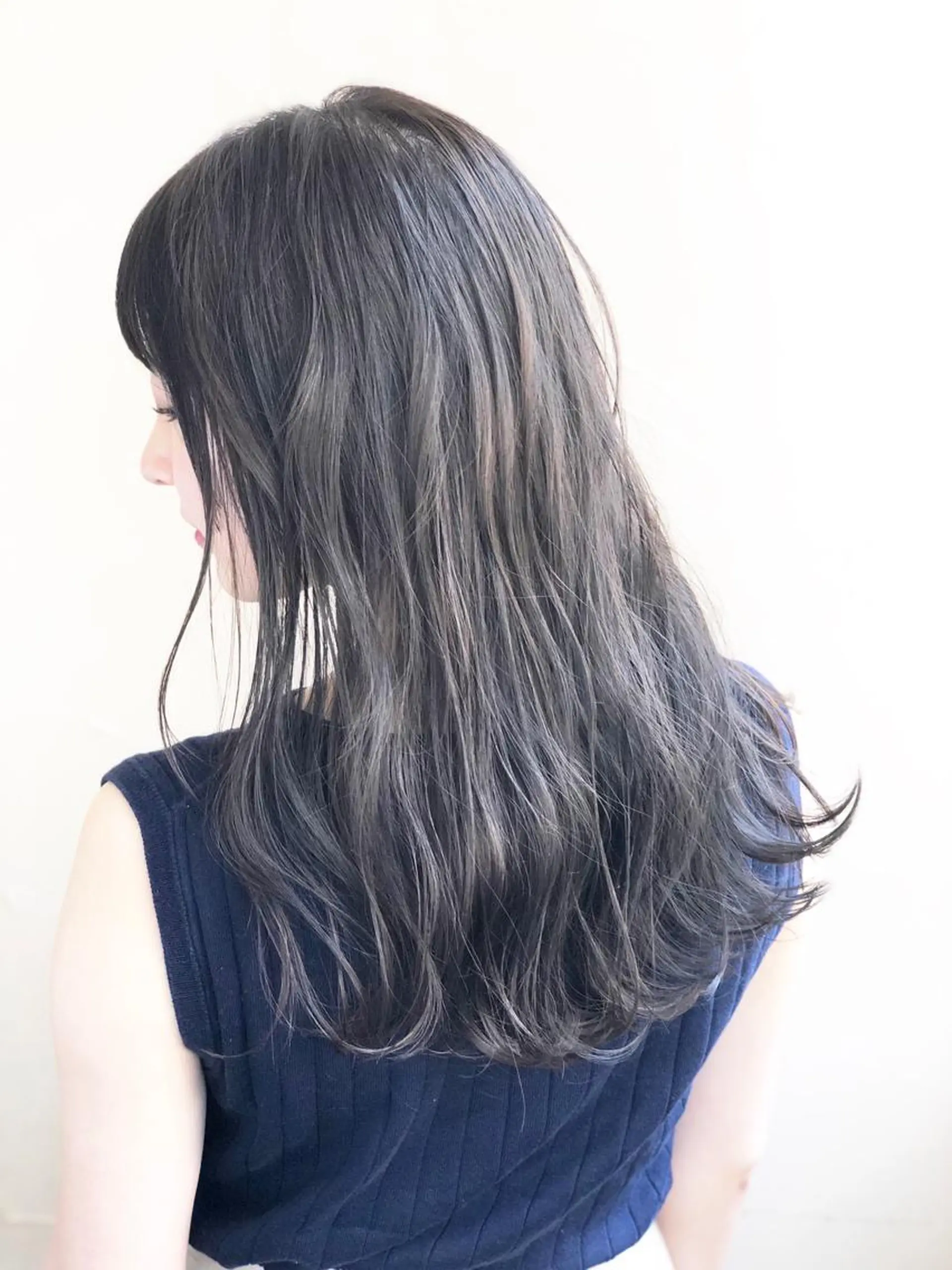 セミロング ハイライト ヘアカラー トリートメント 🤍美髪改善職人🤍 高橋　臣介 店長のヘアスタイル