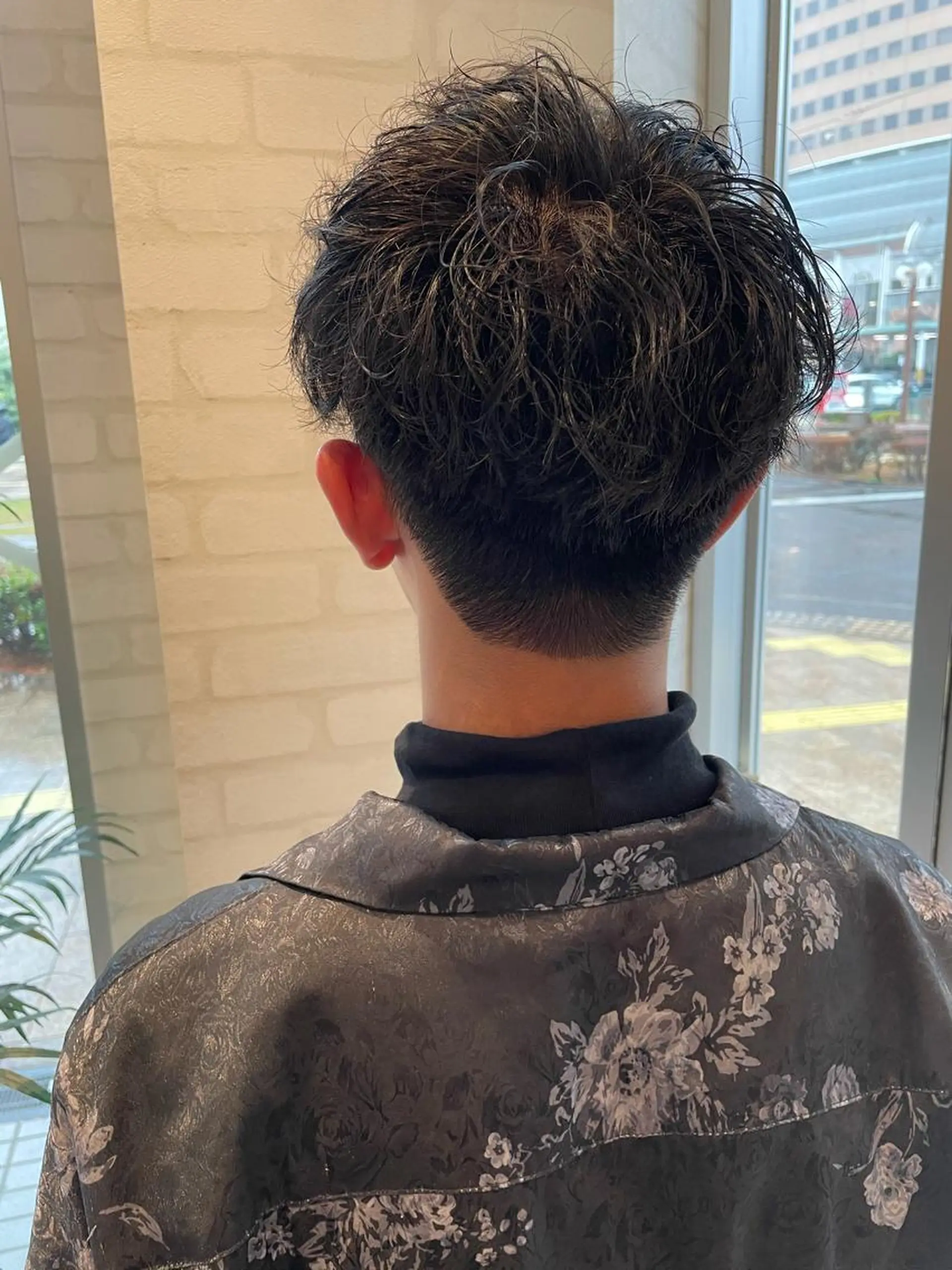 パーマ メンズ ケアブリーチ /髪質 改善/古橋圭史郎のヘアスタイル