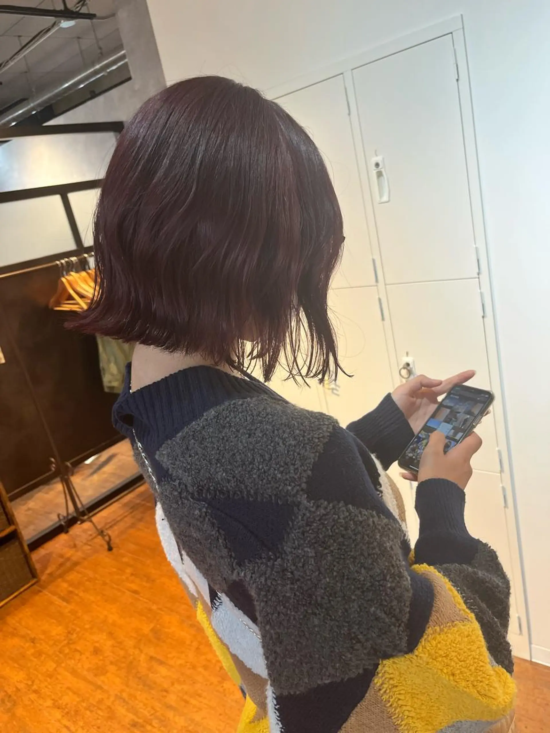 ショート ヘアカラー N° Elune MIYUUのヘアスタイル