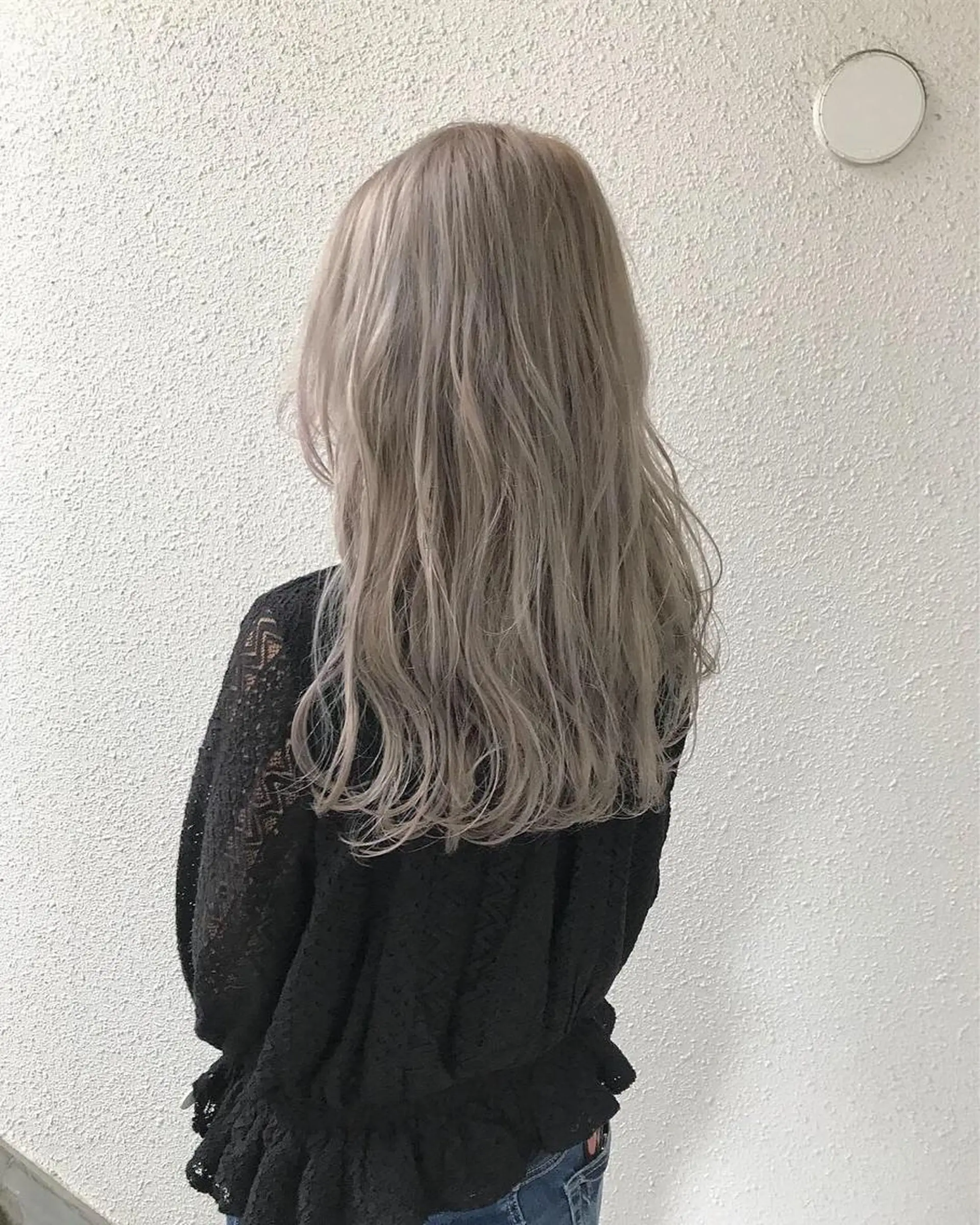 ロング カラー ブリーチ インナーカラー/天神 ブリーチ/吉田のヘアスタイル