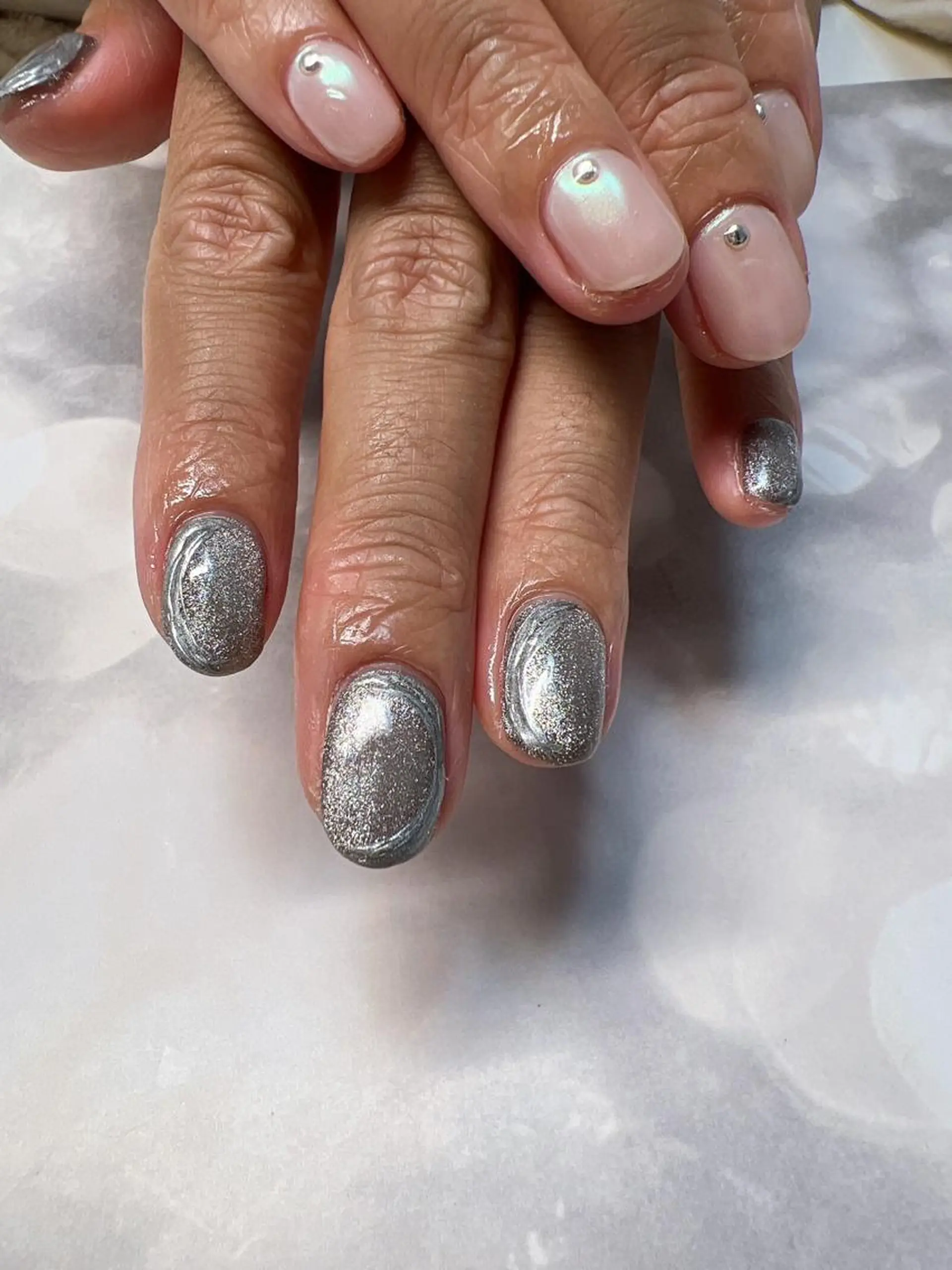 ネイル ジェルネイル マグネットネイル coco nailのネイルデザイン