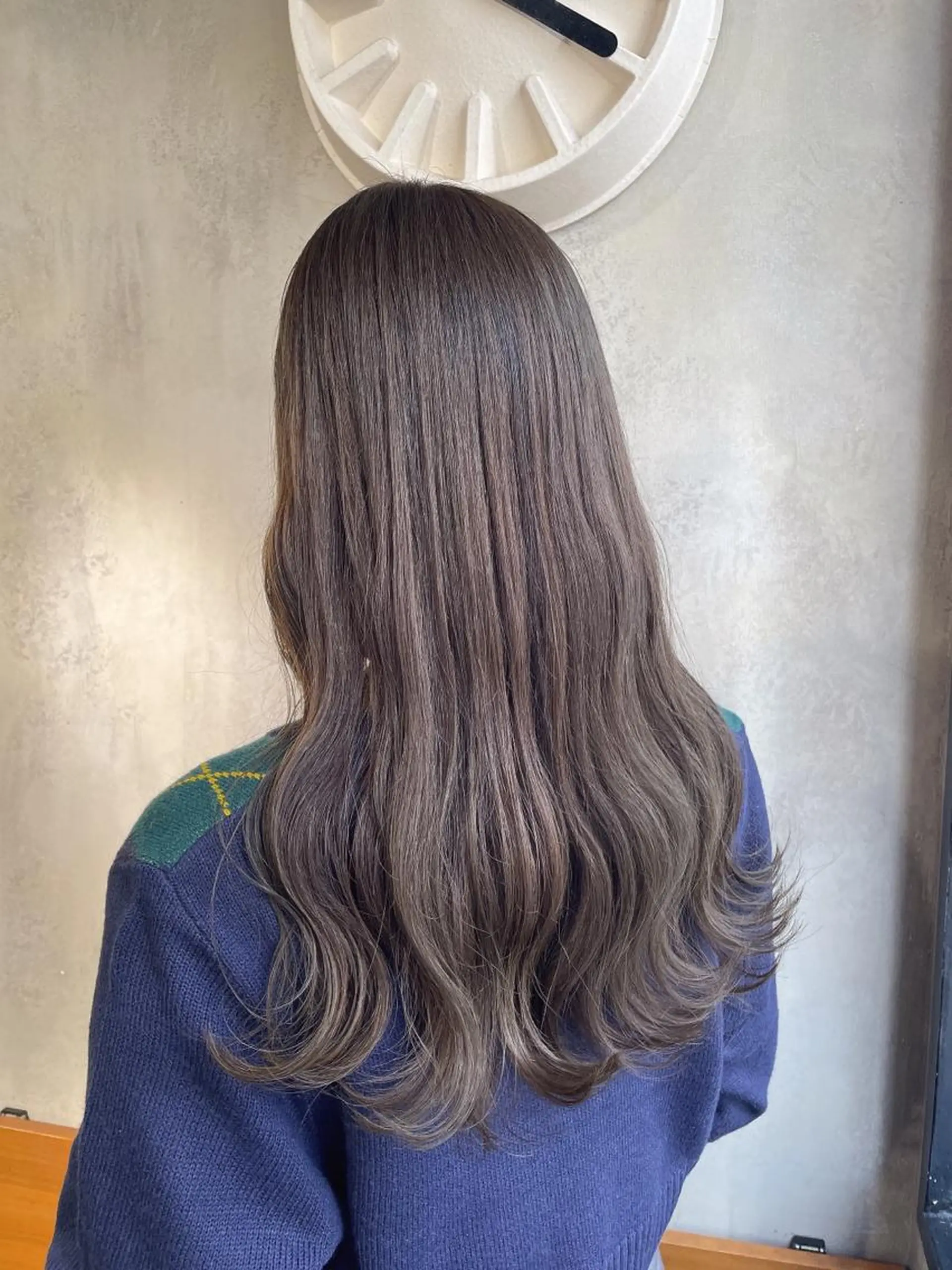 ロング カラー 梅田美容室 山崎海波のヘアスタイル