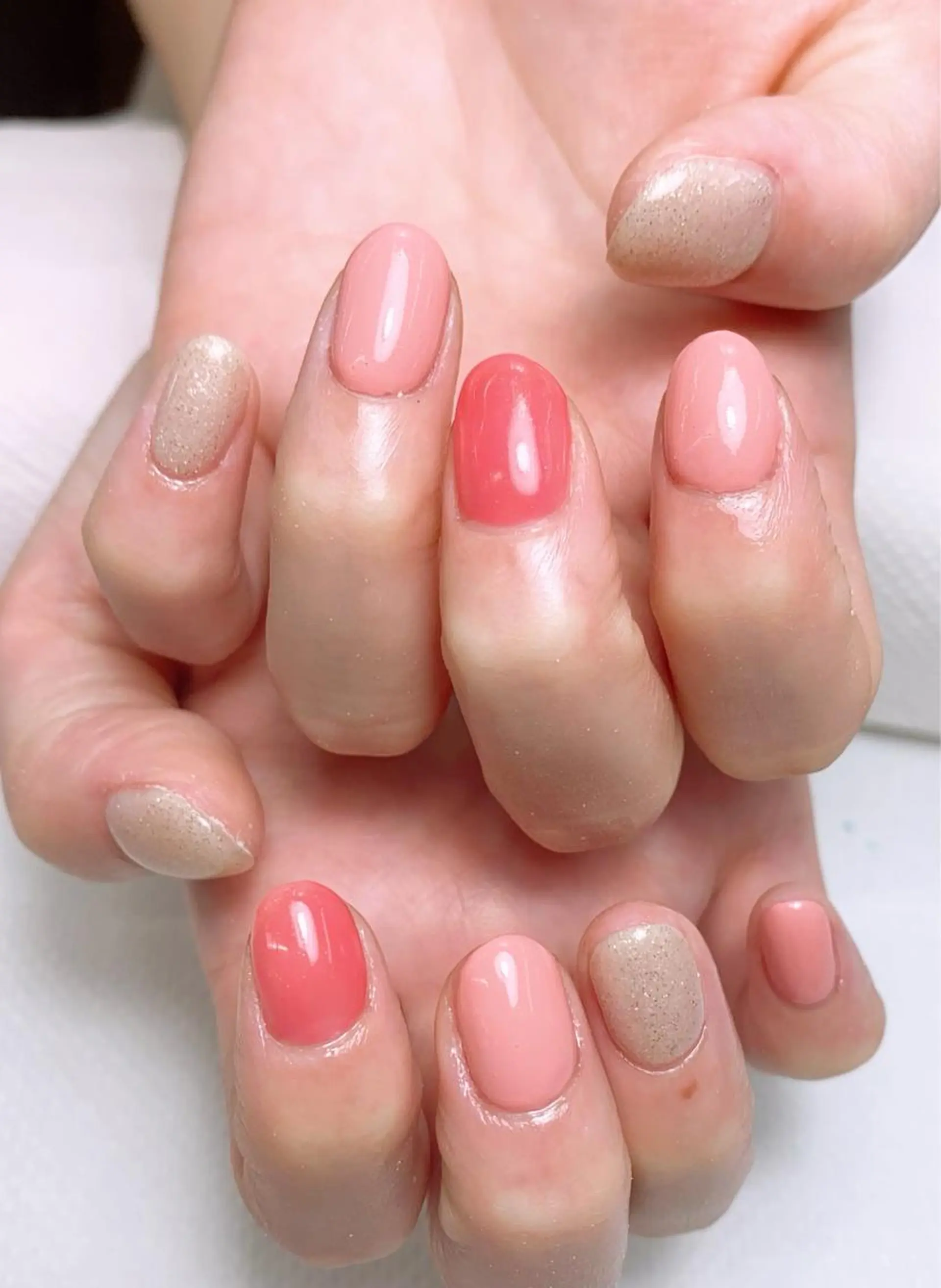 ネイル ⭐︎休業中の練習⭐︎ JNA認定講師髙橋のネイルデザイン