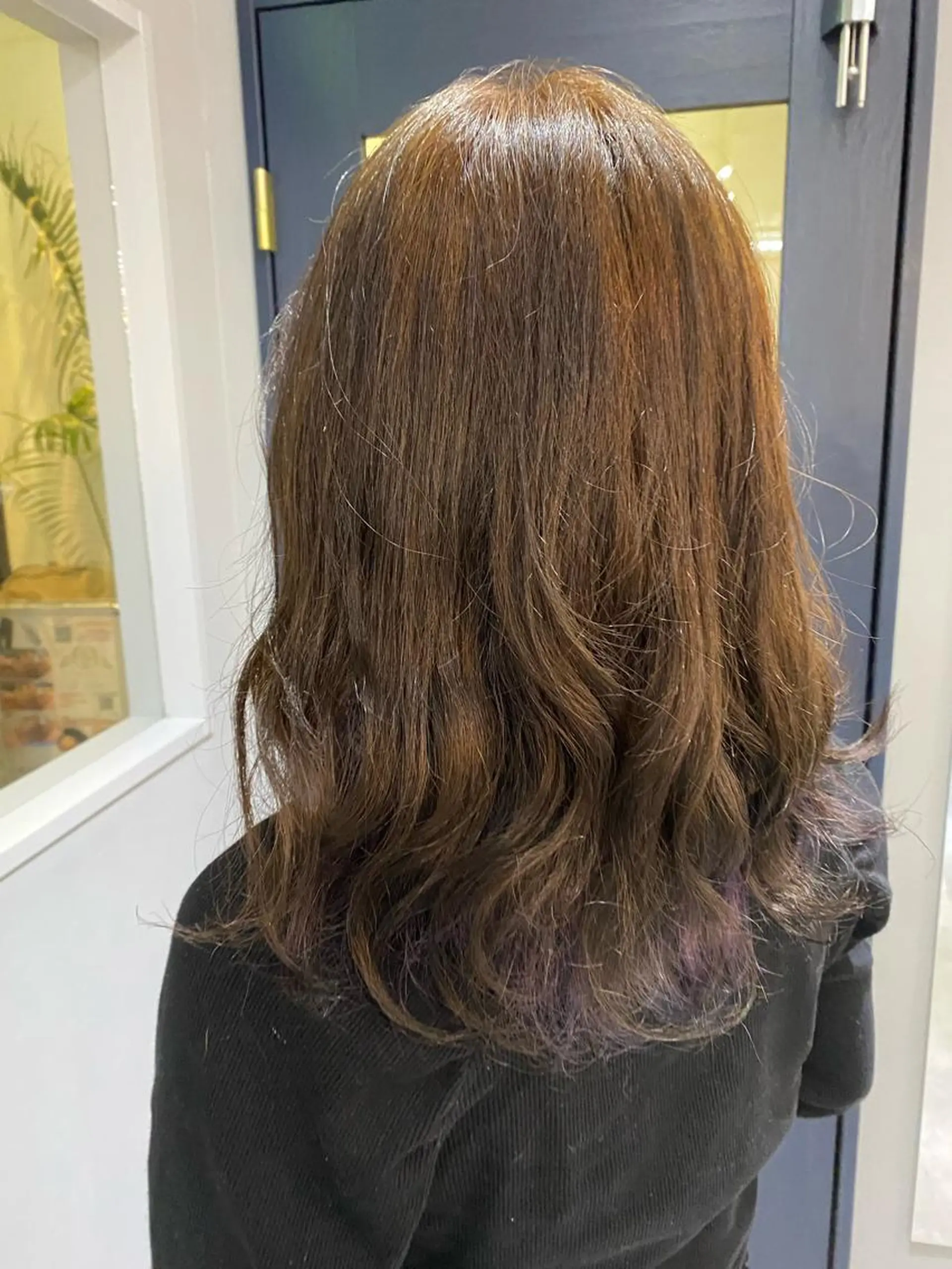 カラー きよはらちさき🍑 柔らかカラー🌱🫧のヘアスタイル