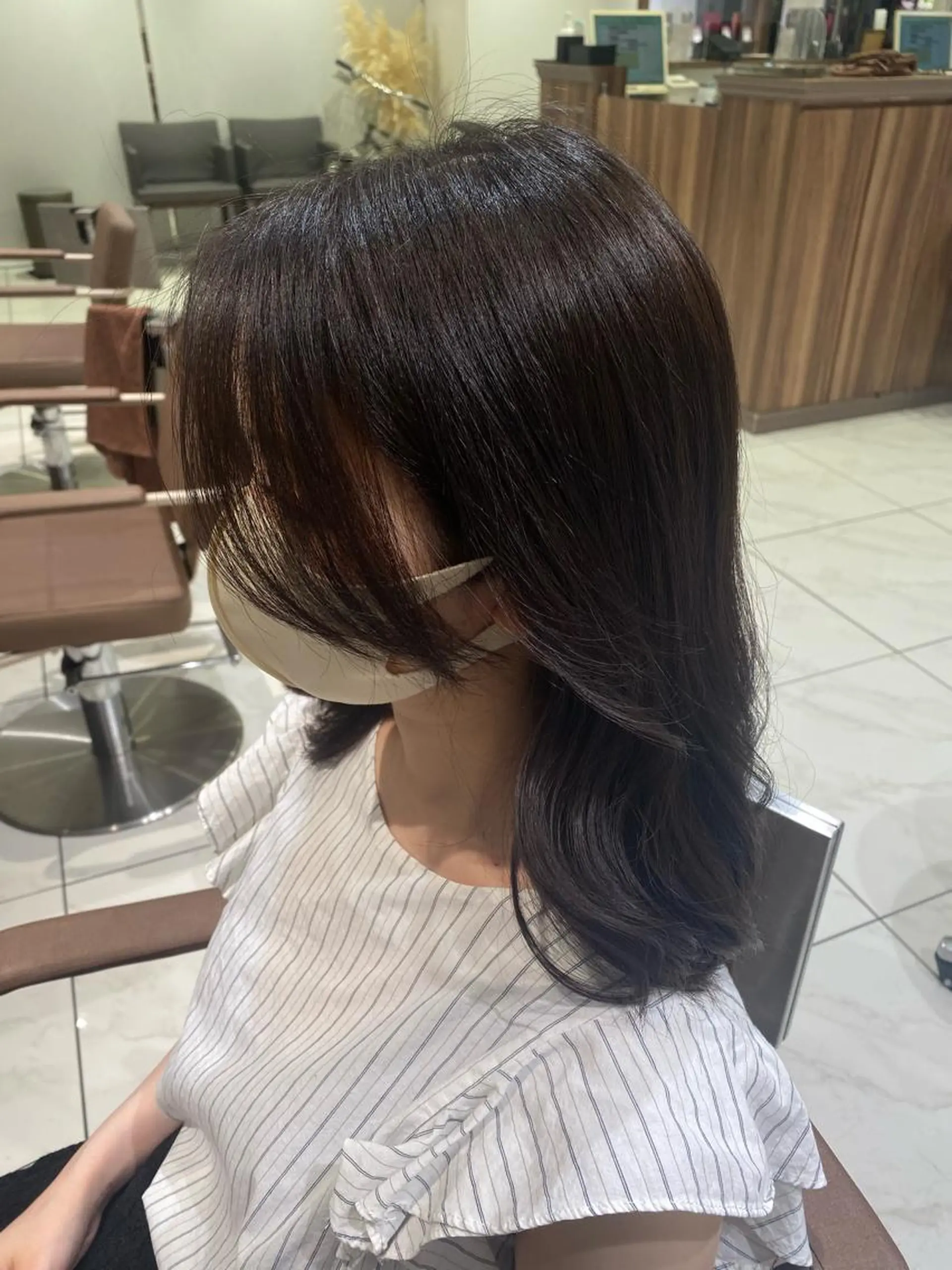 ミディアム 宮城 汐里のヘアスタイル