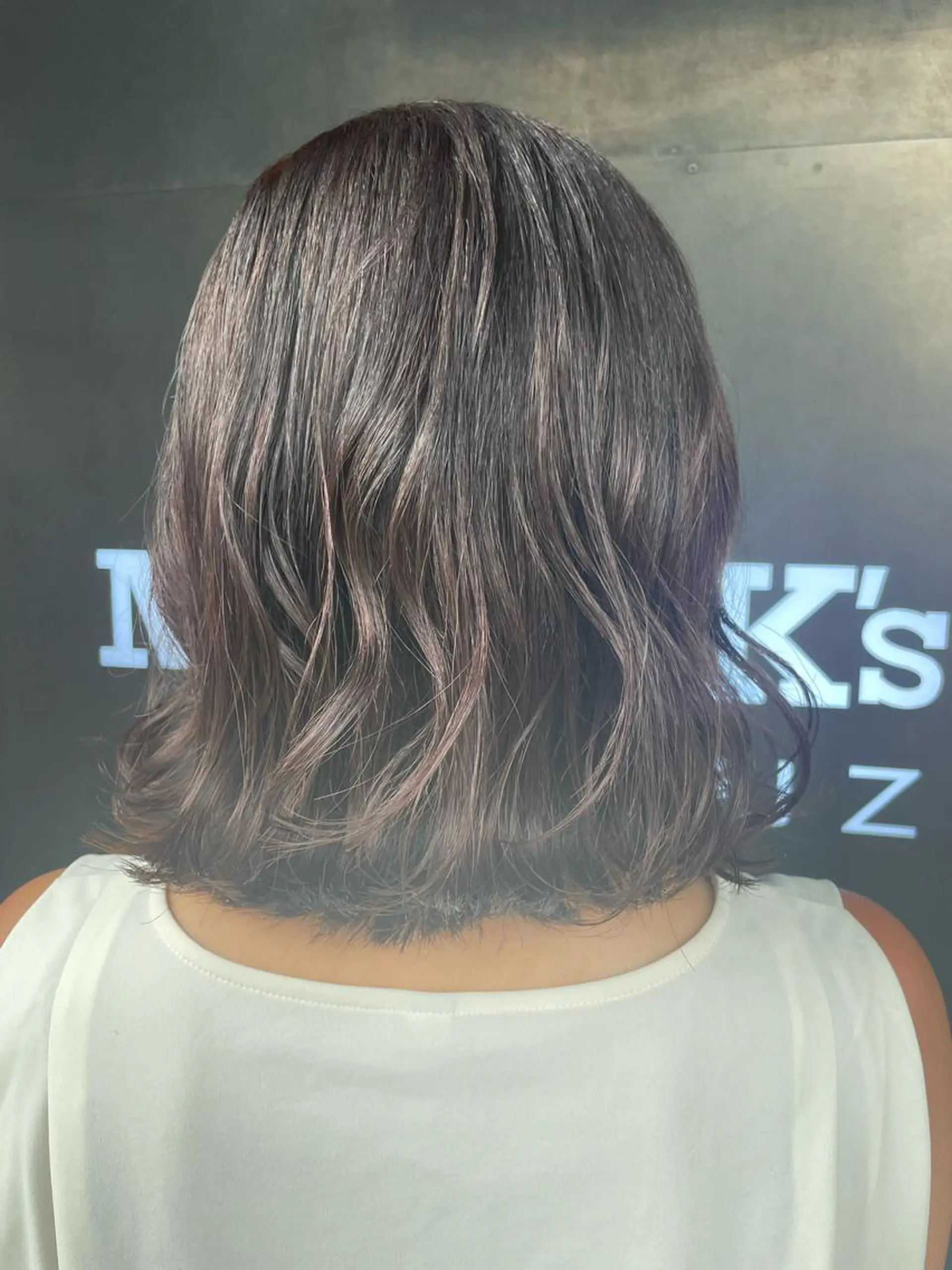 ミディアム 🍒serika 暖色カラー 🍒のヘアスタイル