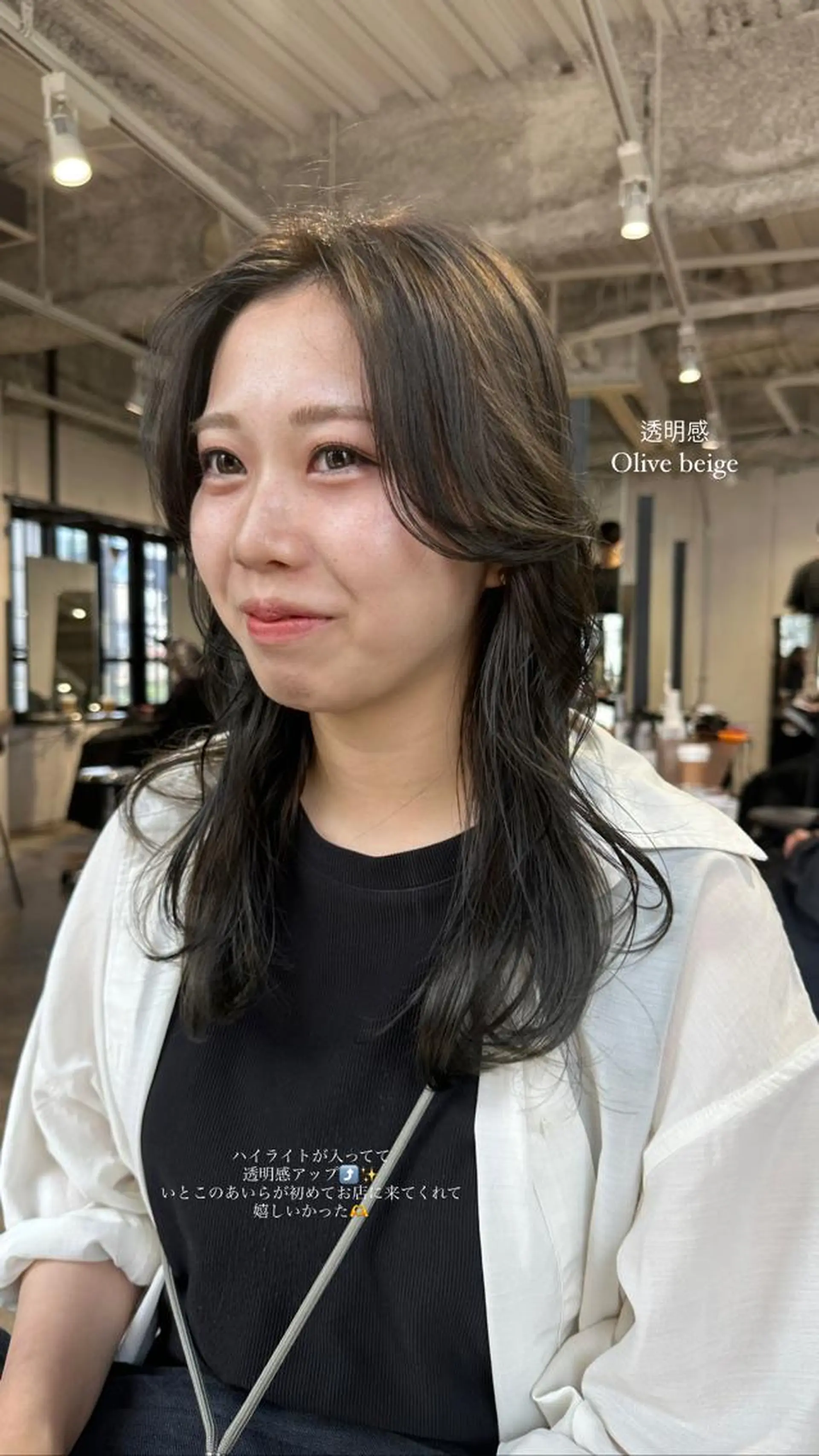 カラー ヘアカラー 髪質改善/似合わせ カラー/レイヤーのヘアスタイル