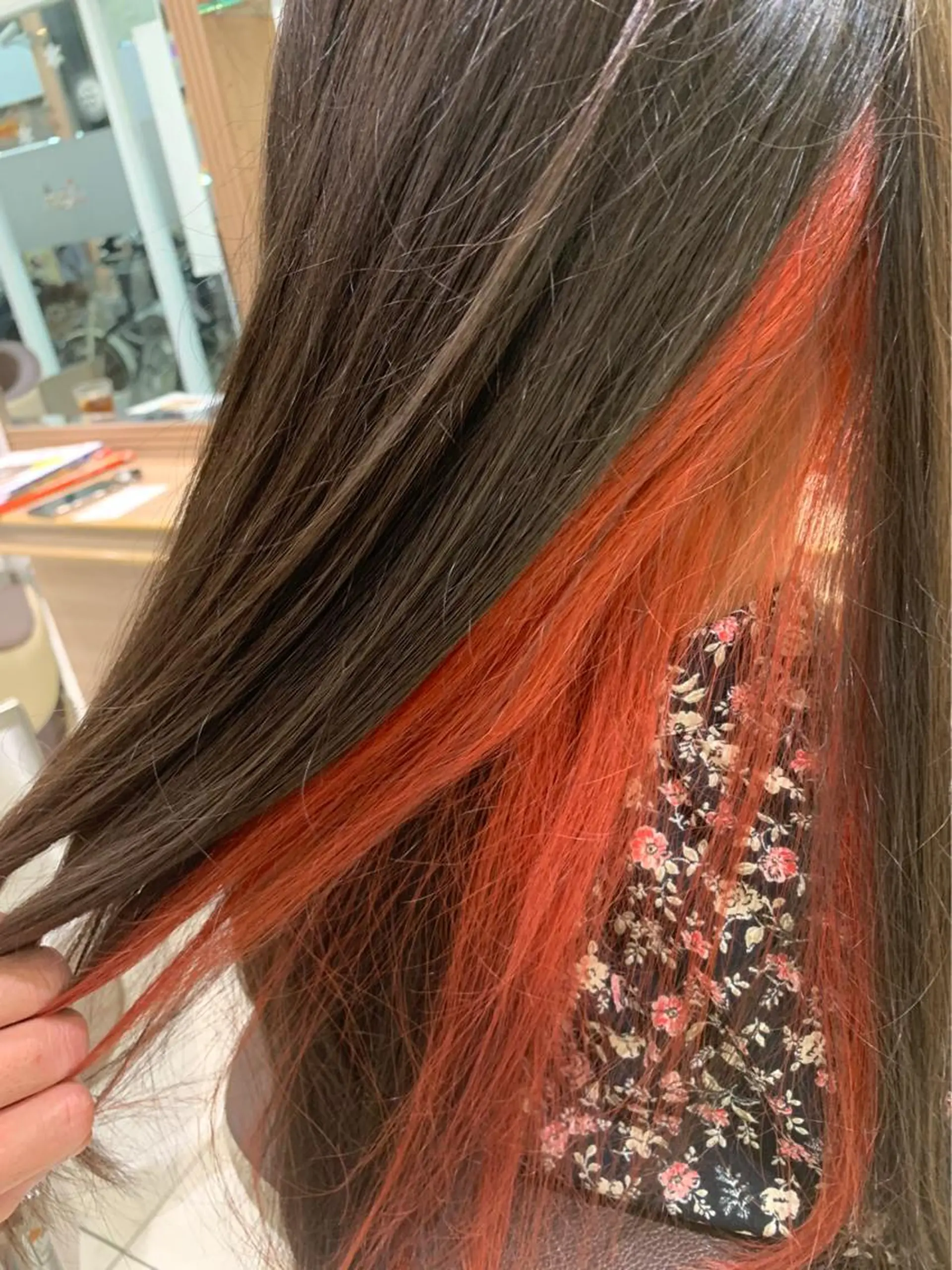 カラー ヘアカラー 竹下 勝也のヘアスタイル