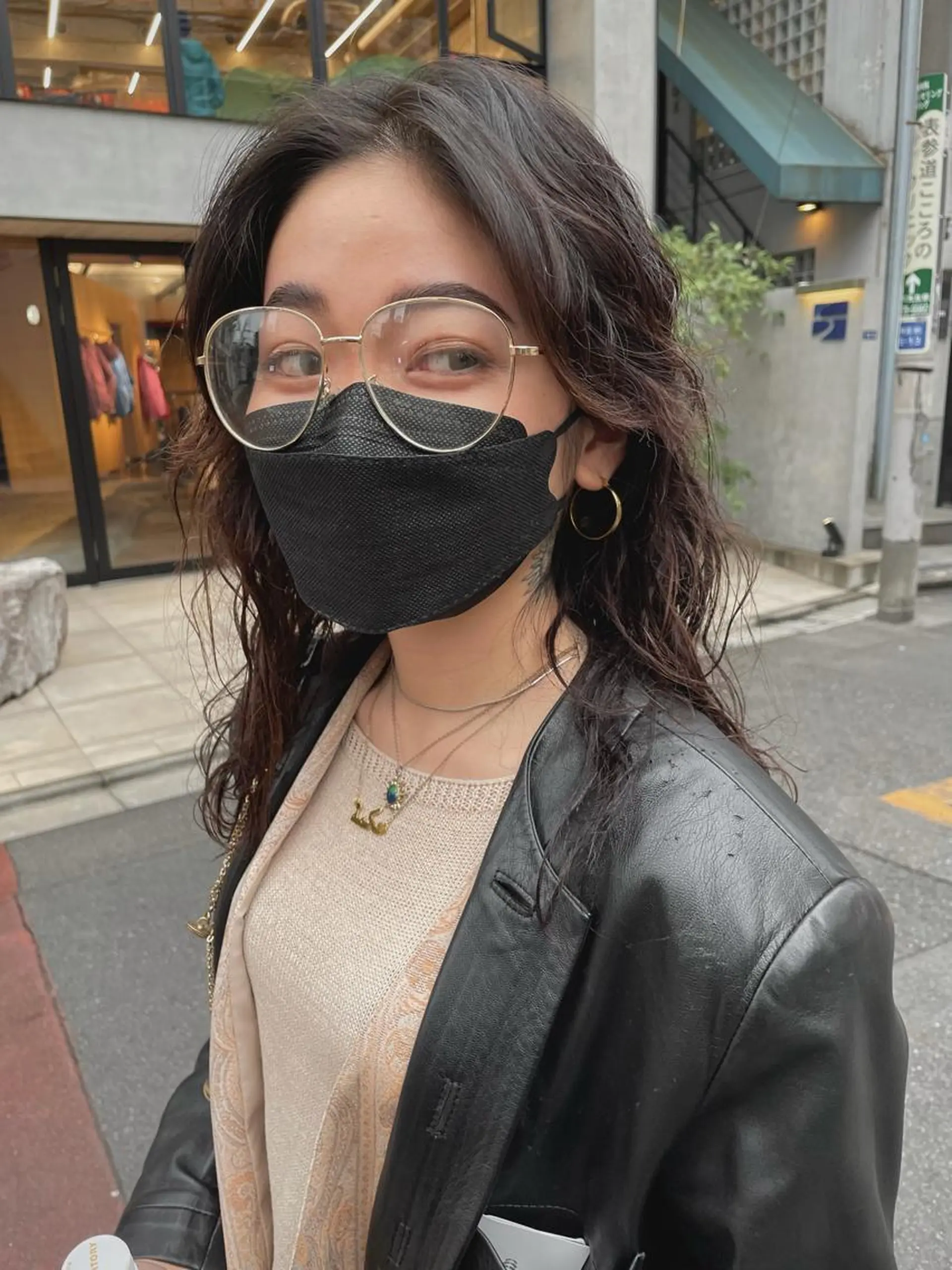 セミロング パーマ セミロングパーマ スパイラルパーマ カット パーマ トリートメント Hair SENSE 平井【ヘアーセンス】所属・Ikeda Uのヘアスタイル