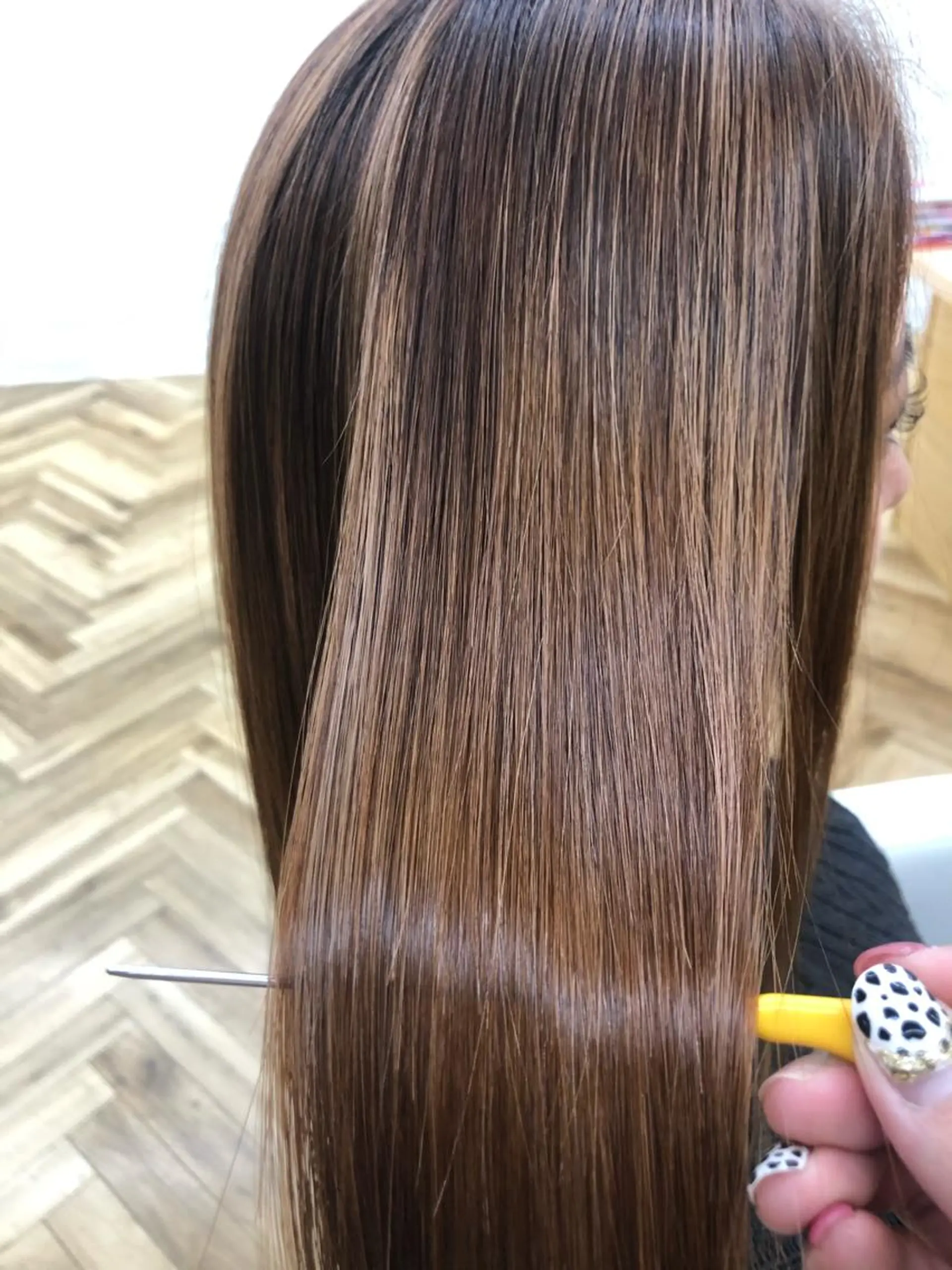 ロング 髪質改善 トリートメント Lifebe  NEO所属・福田 さちのヘアスタイル