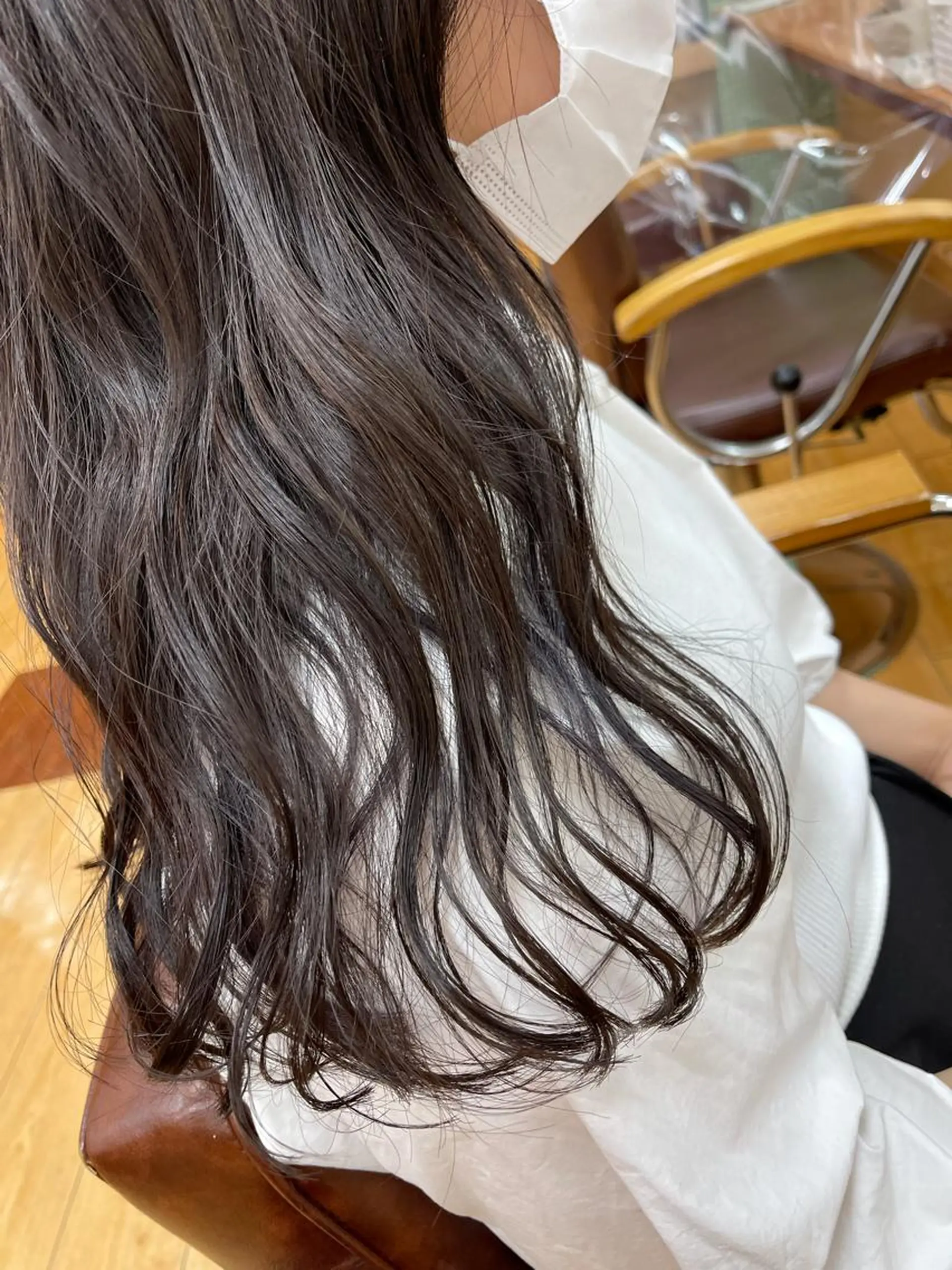 セミロング 丸山 亜加理のヘアスタイル